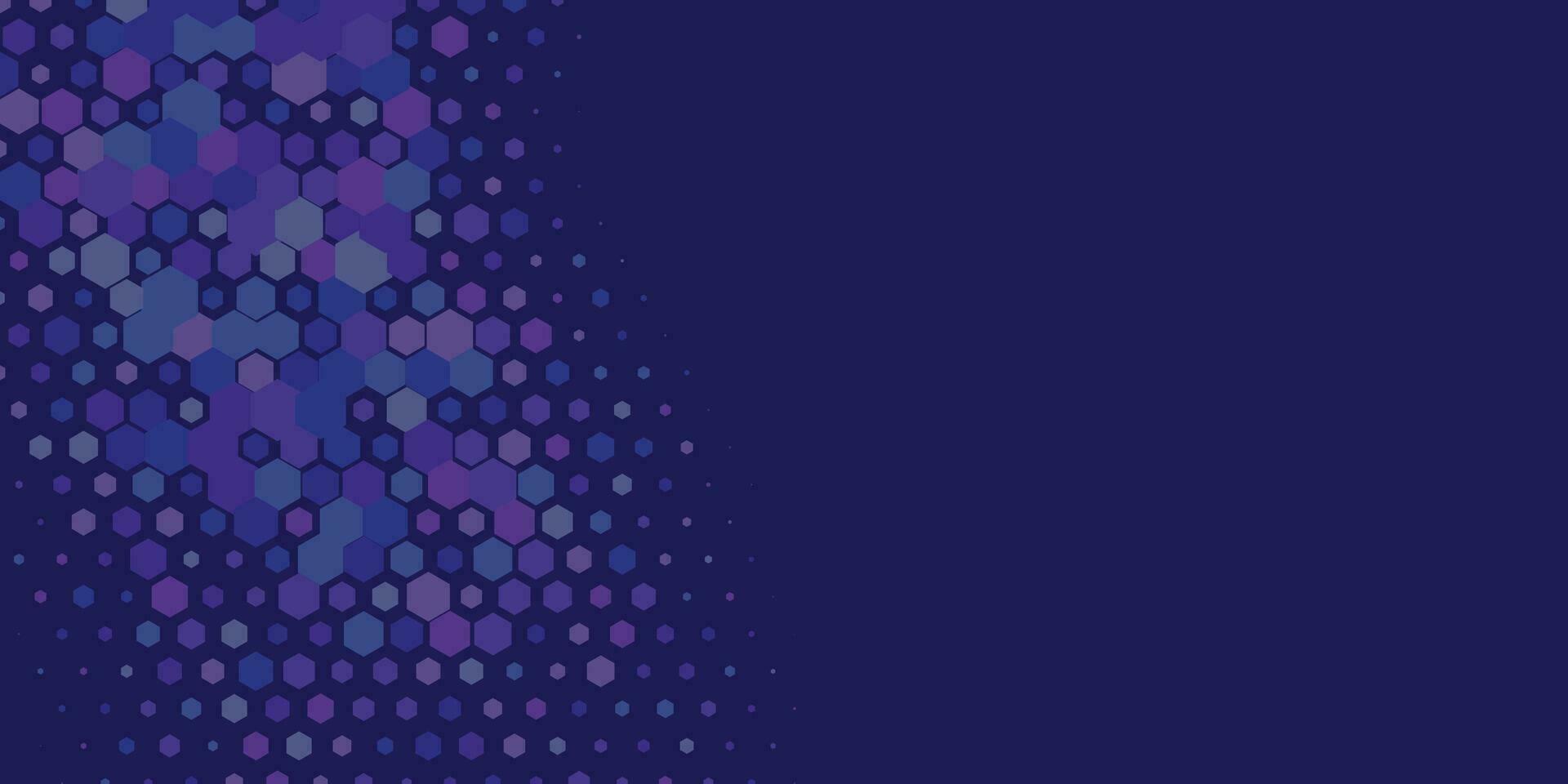 Geometric Multi size Hexagon with multi Color Background vector