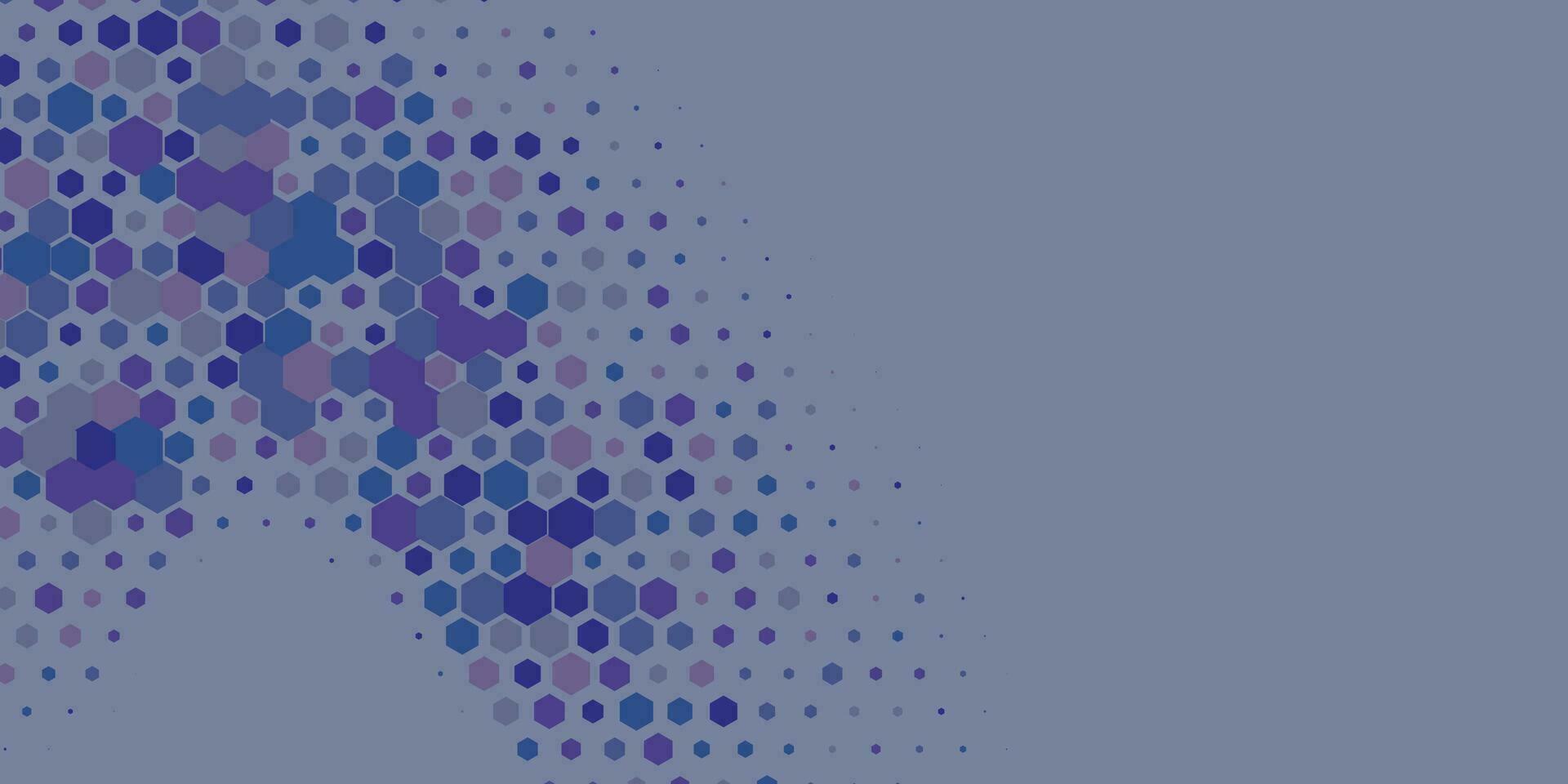 Geometric Multi size Hexagon with multi Color Background vector