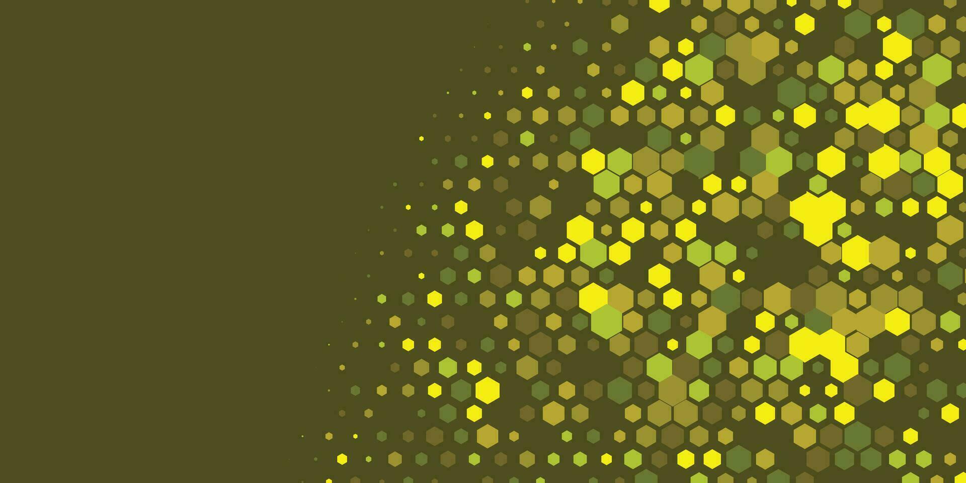 Geometric Multi size Hexagon with multi Color Background vector