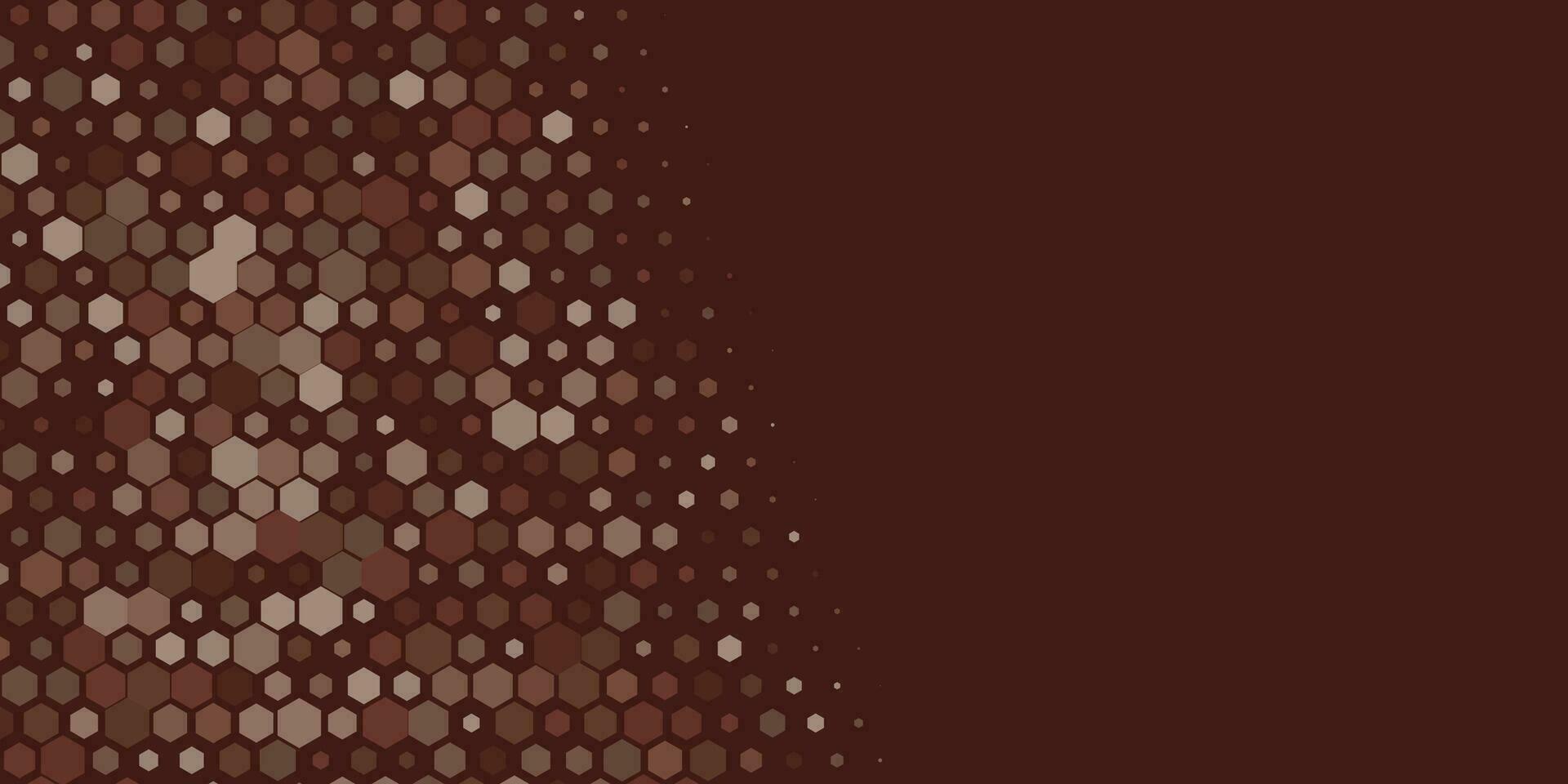 Geometric Multi size Hexagon with multi Color Background vector