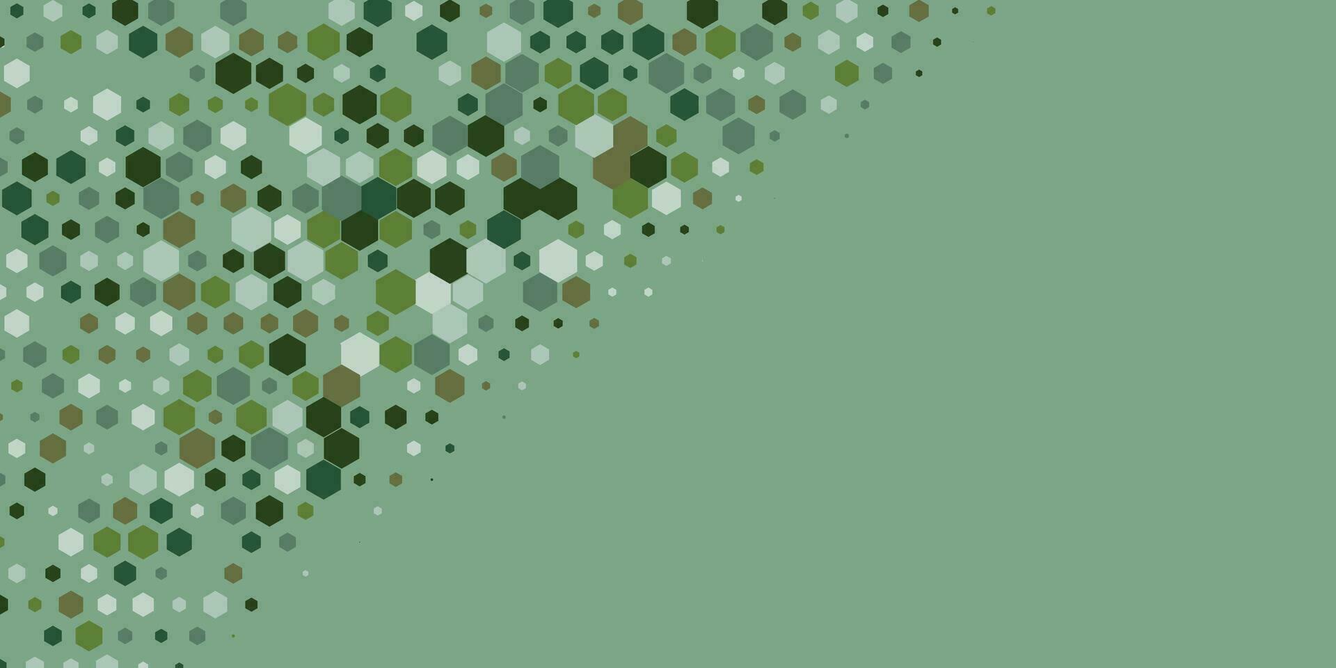 Geometric Multi size Hexagon with multi Color Background vector
