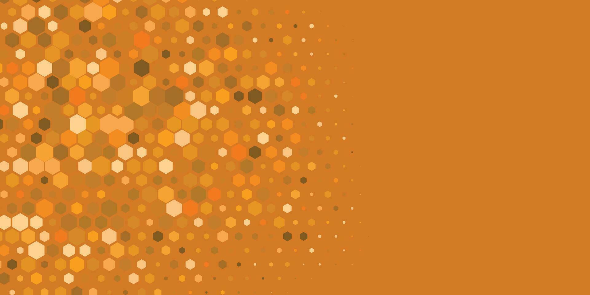 Geometric Multi size Hexagon with multi Color Background vector