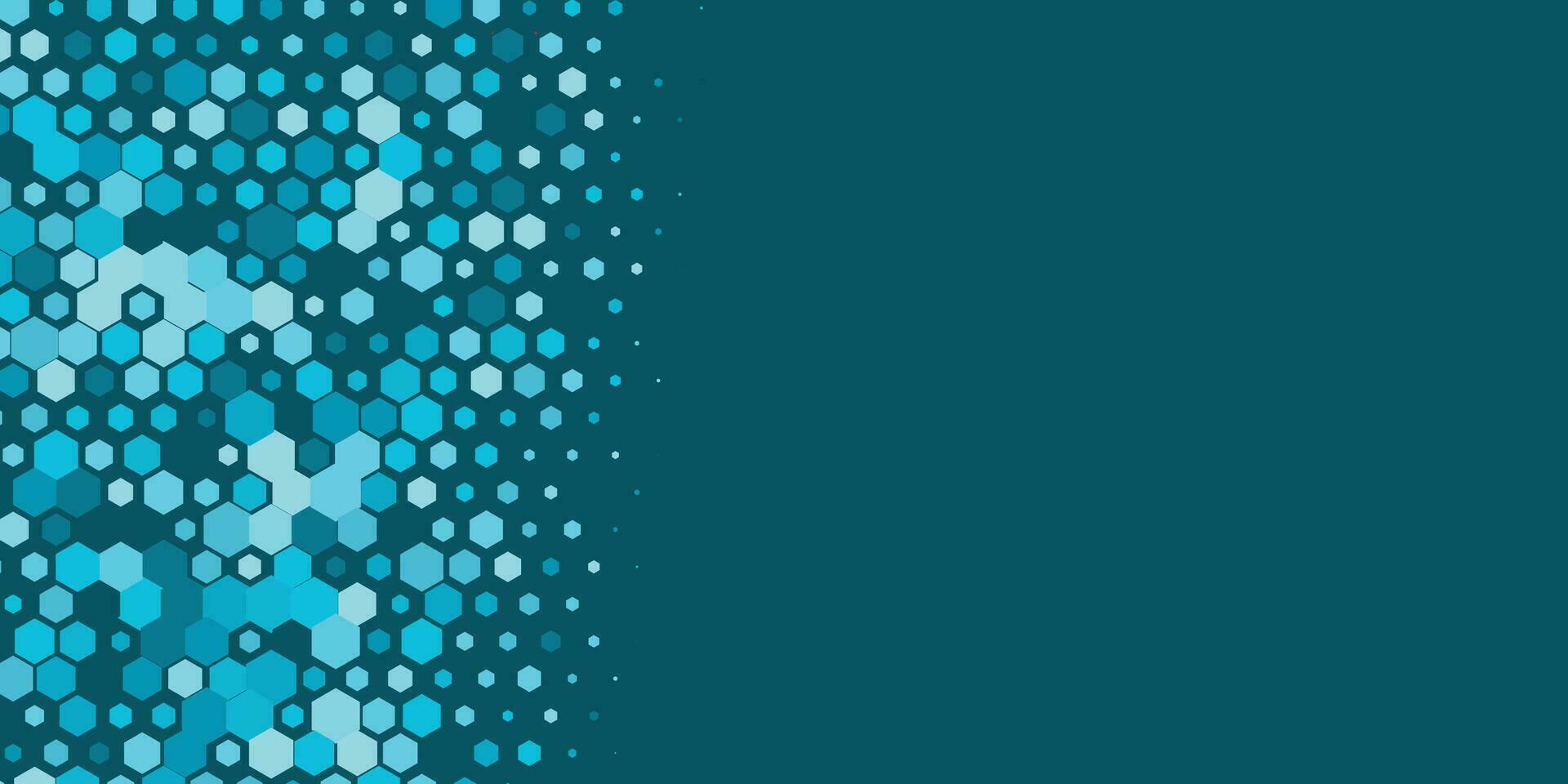 Geometric Multi size Hexagon with multi Color Background vector