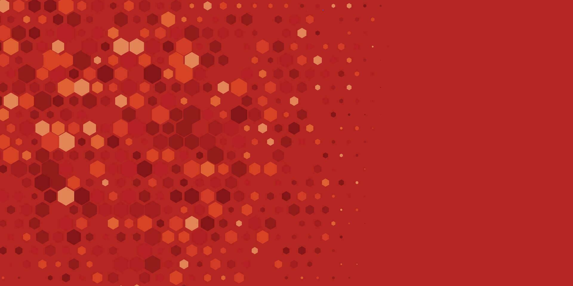 Geometric Multi size Hexagon with multi Color Background vector