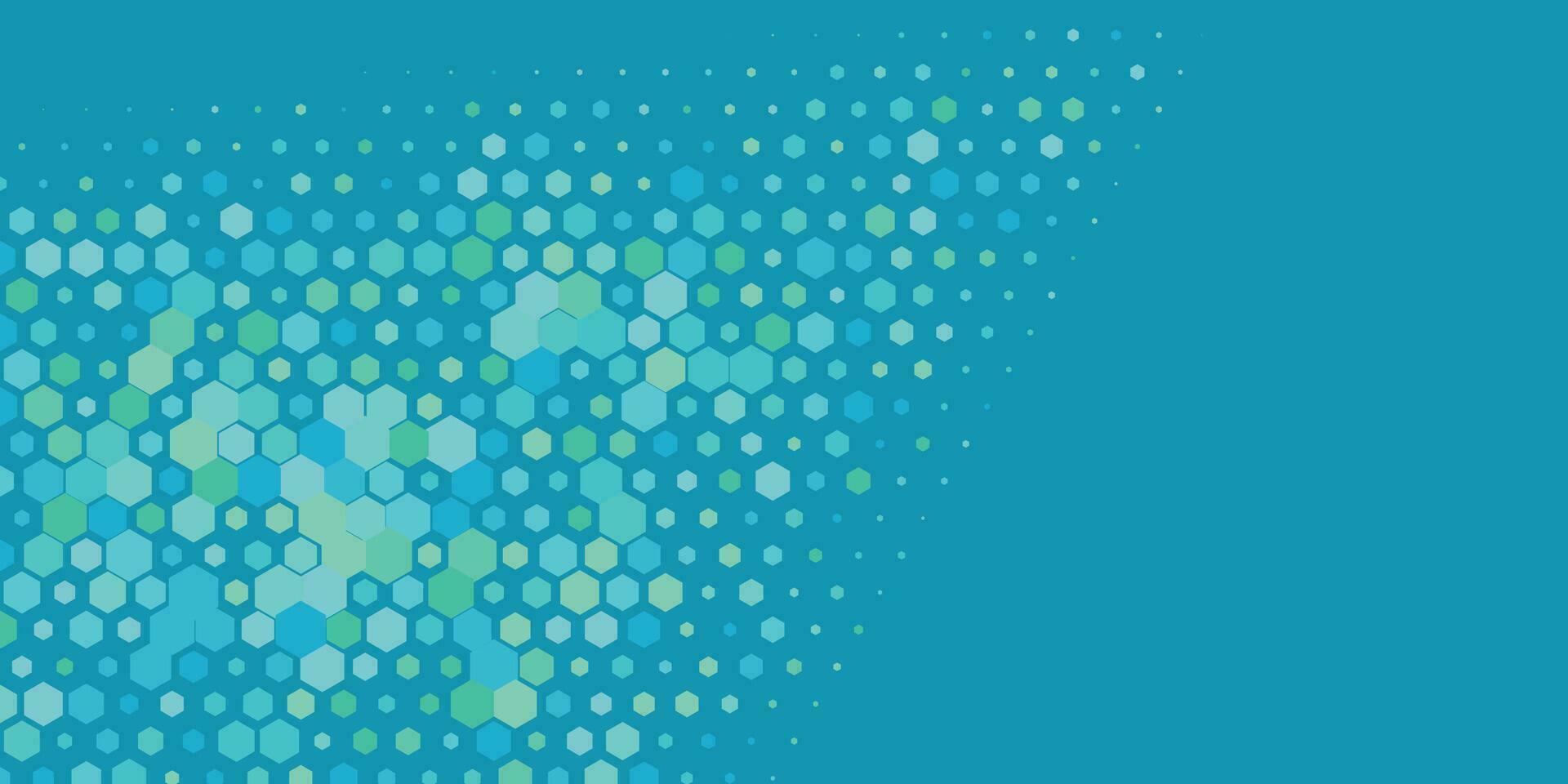 Geometric Multi size Hexagon with multi Color Background vector