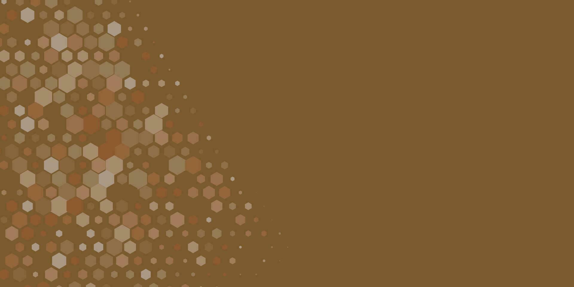 Geometric Multi size Hexagon with multi Color Background vector