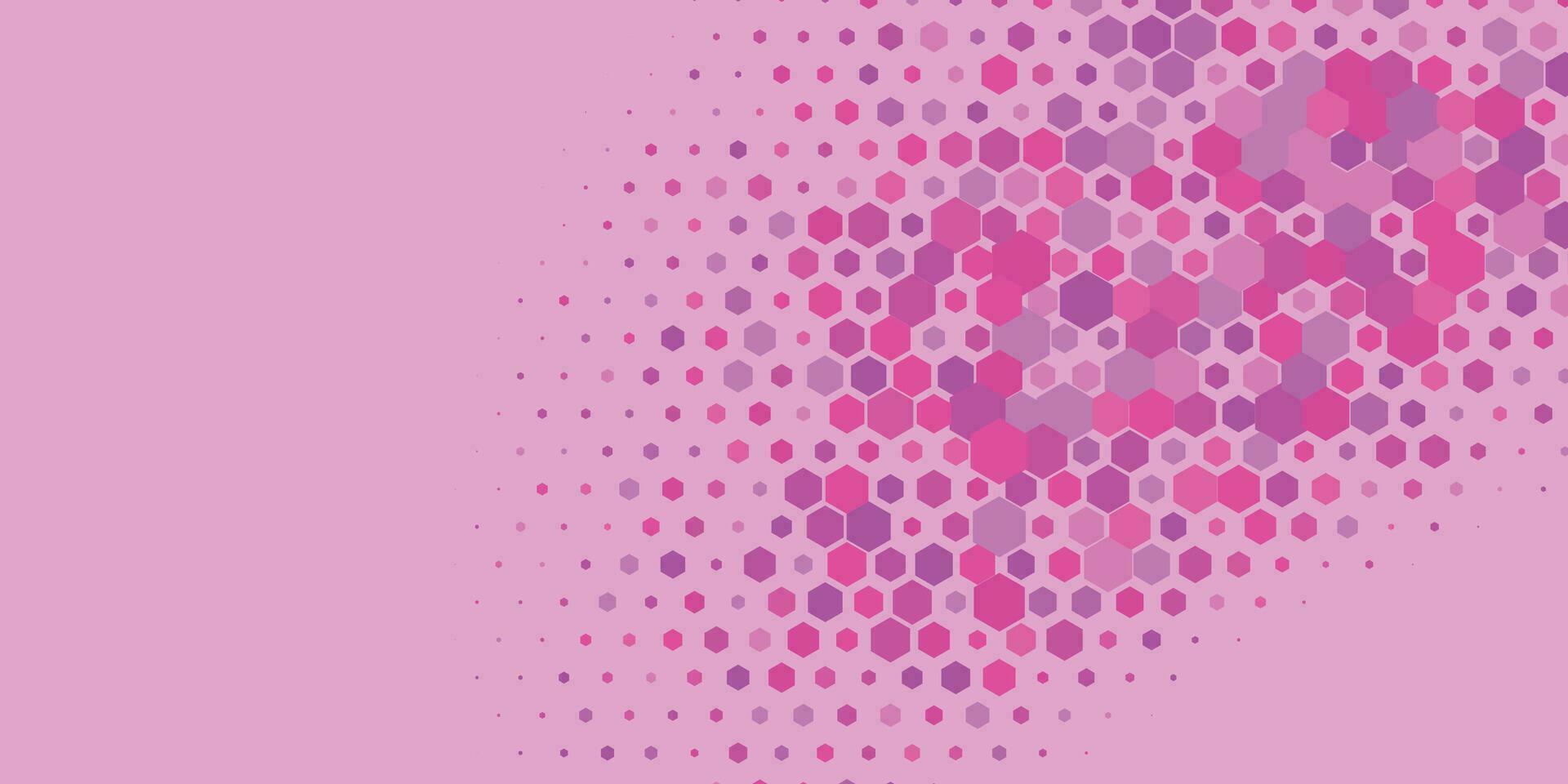 Geometric Multi size Hexagon with multi Color Background vector