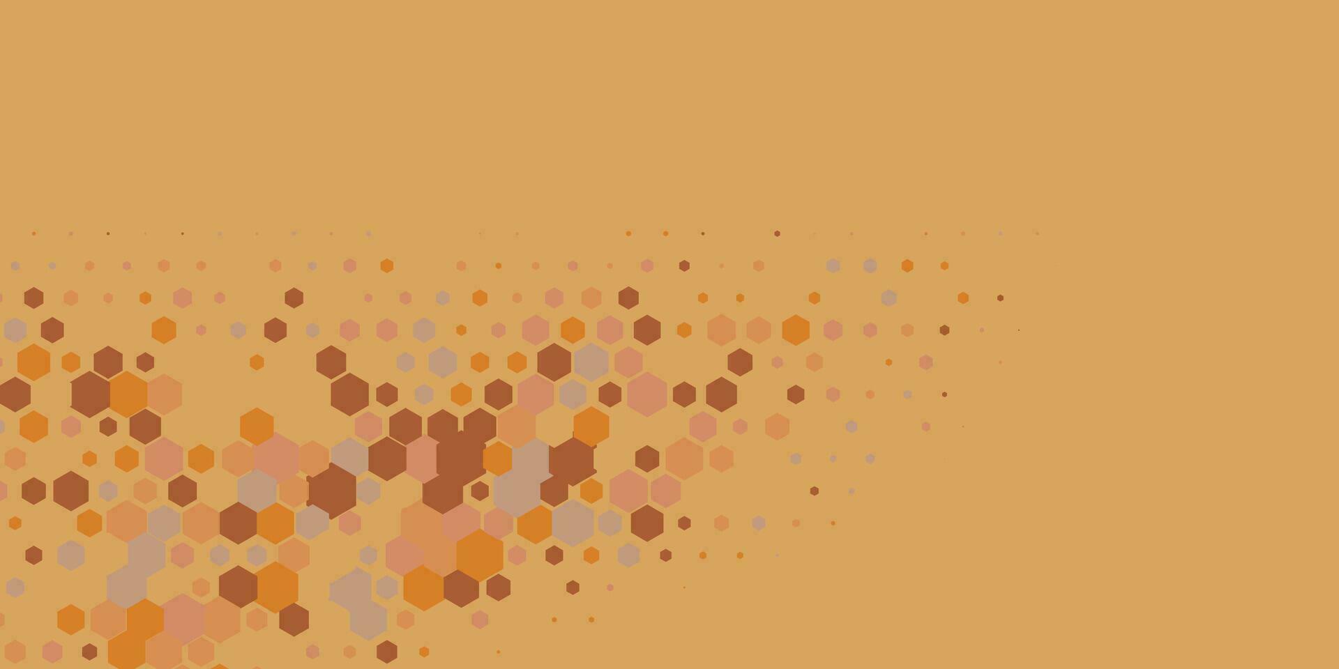 geométrico multi Talla hexágono con multi color antecedentes vector