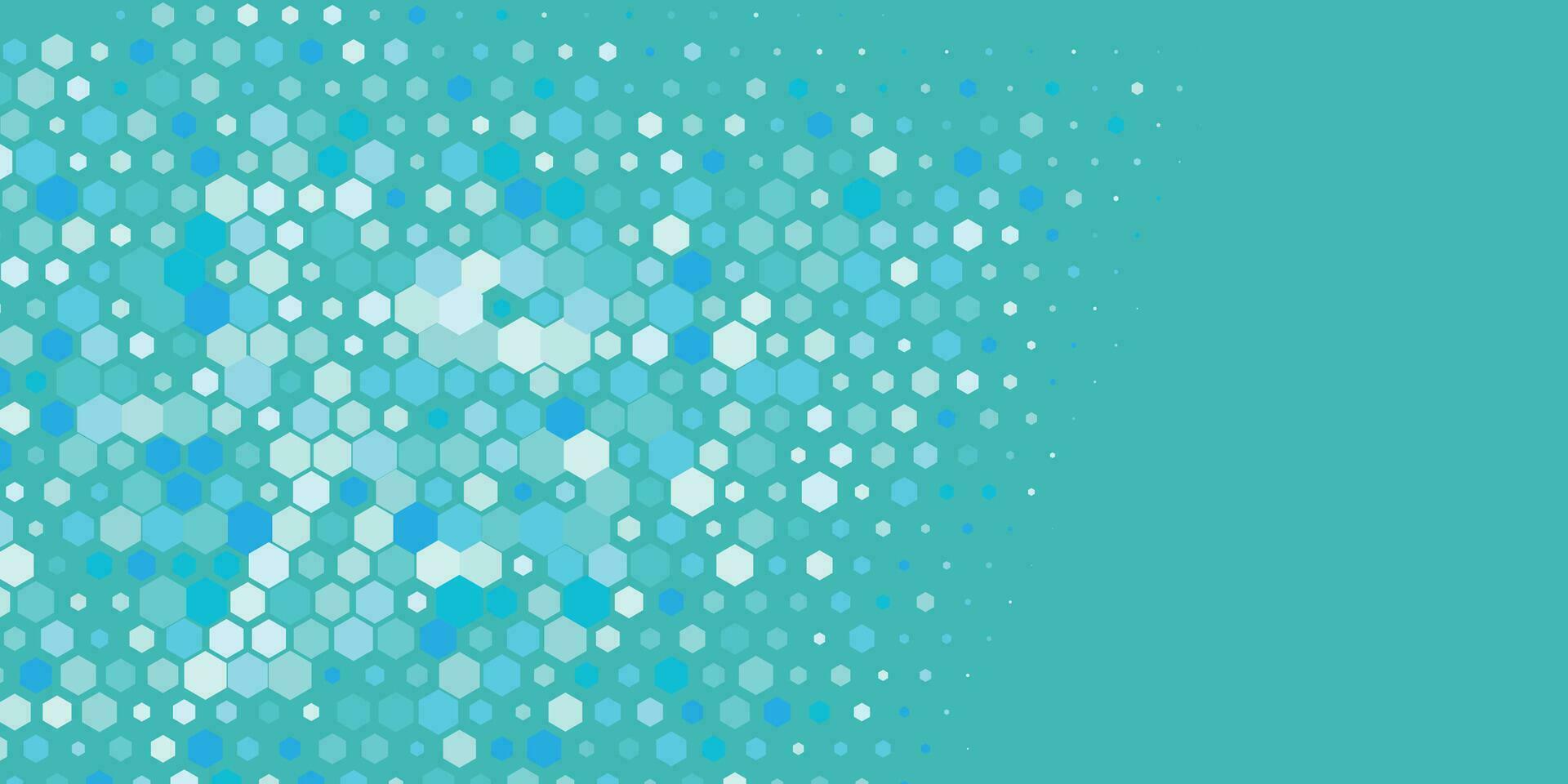 Geometric Multi size Hexagon with multi Color Background vector