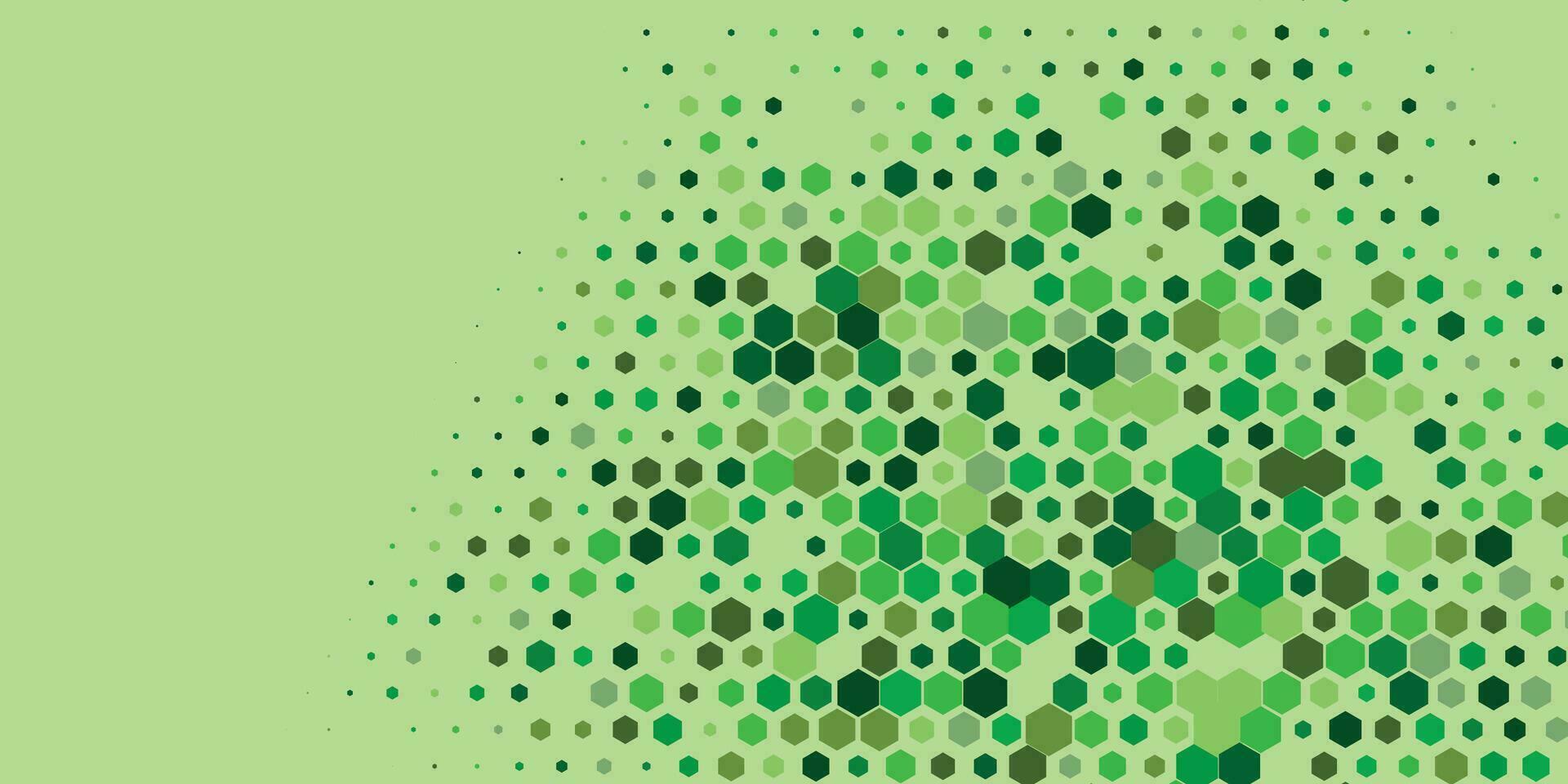 Geometric Multi size Hexagon with multi Color Background vector