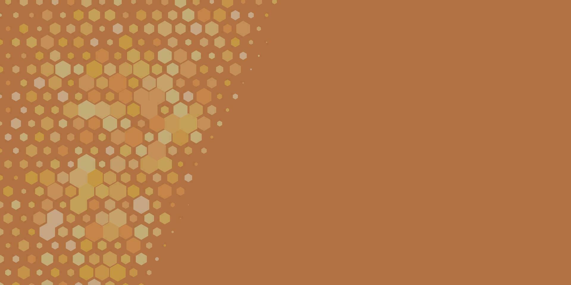 Geometric Multi size Hexagon with multi Color Background vector