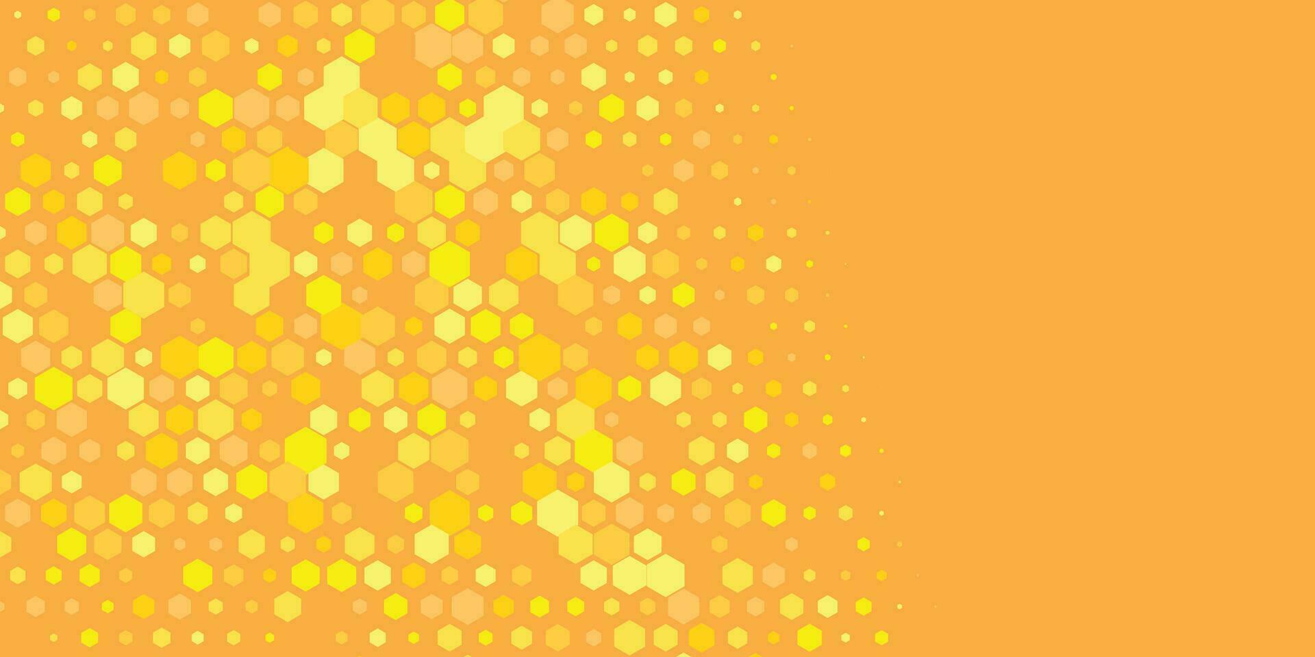 Geometric Multi size Hexagon with multi Color Background vector