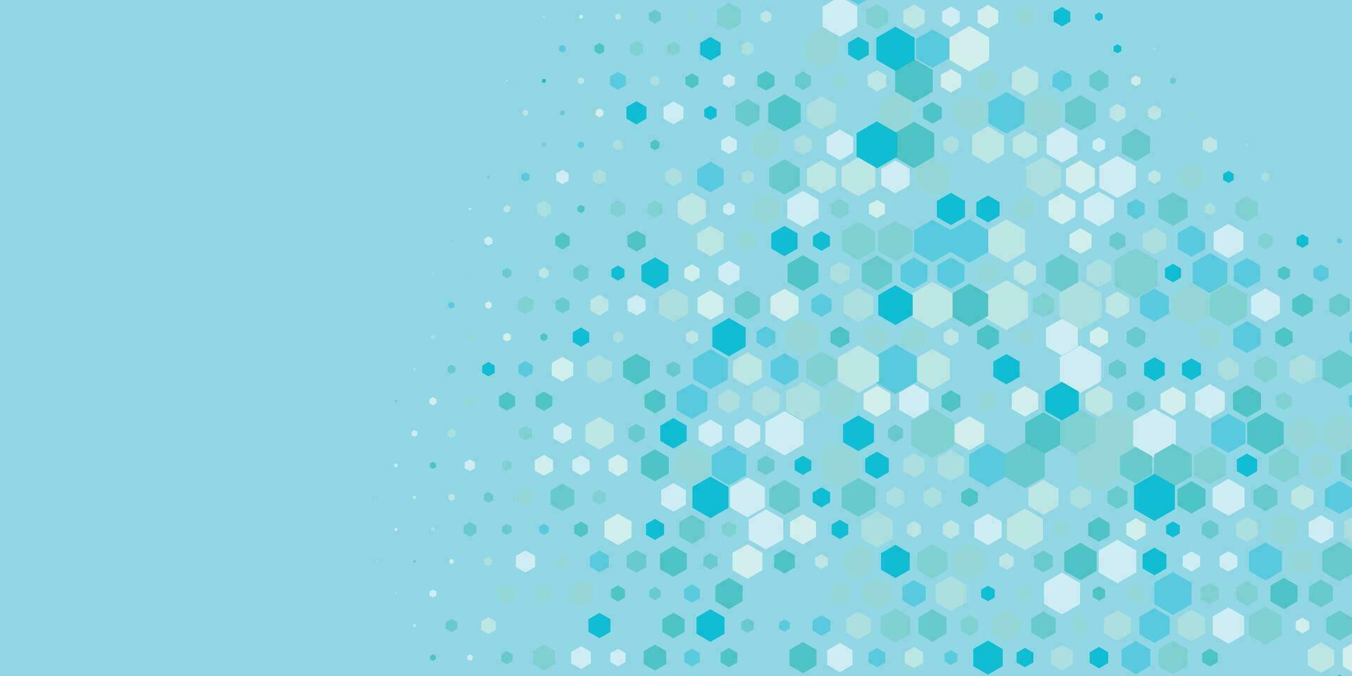 geométrico multi Talla hexágono con multi color antecedentes vector