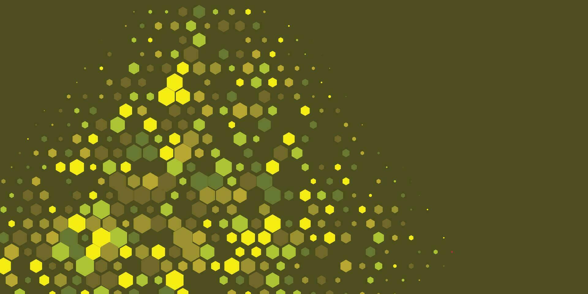 geométrico multi Talla hexágono con multi color antecedentes vector