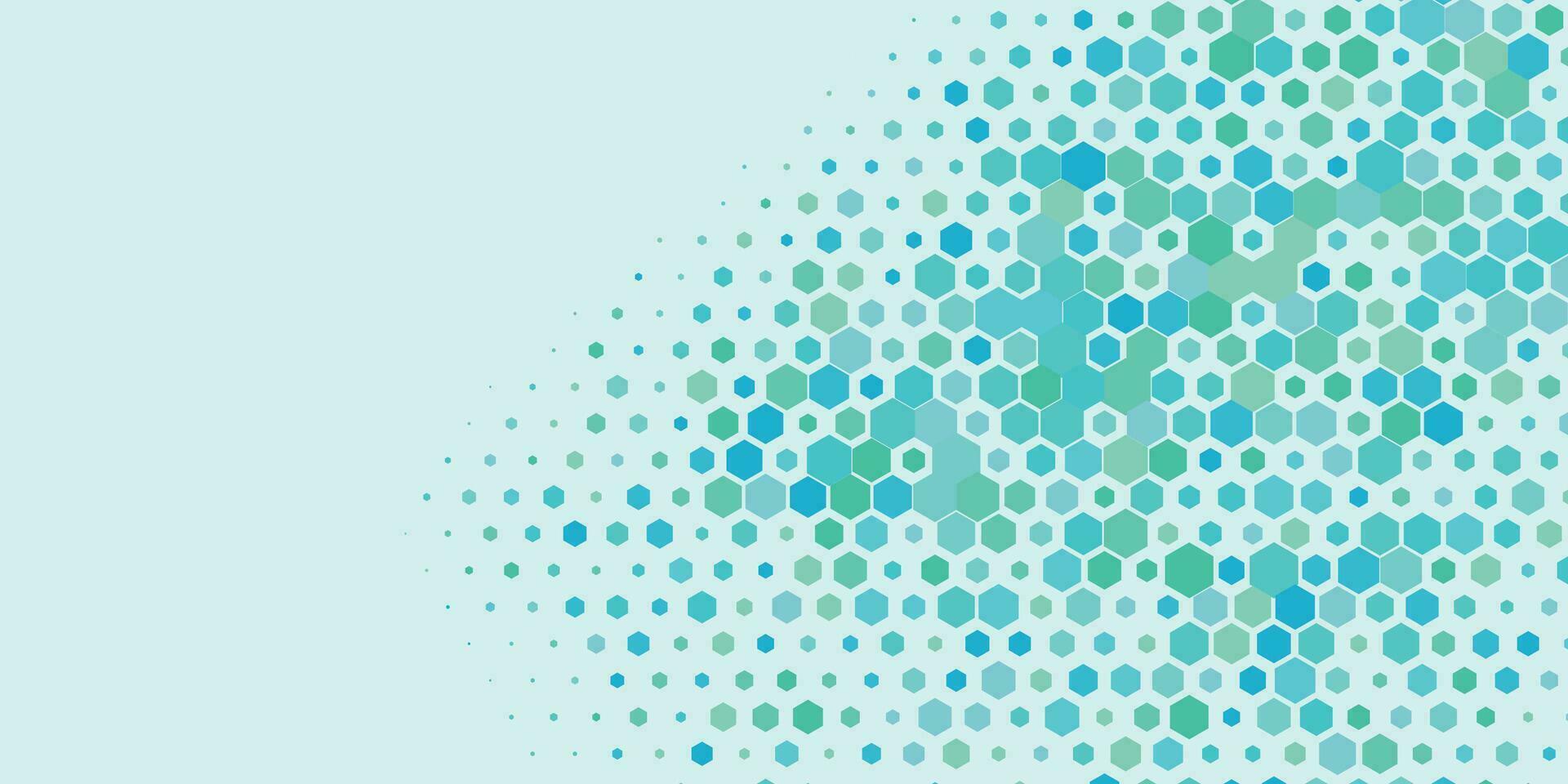 geométrico multi Talla hexágono con multi color antecedentes vector