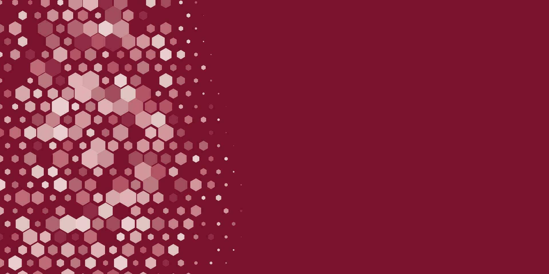 Geometric Multi size Hexagon with multi Color Background vector
