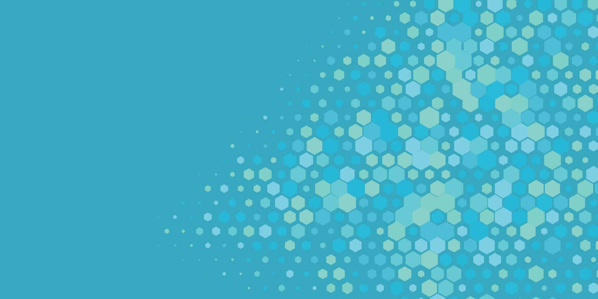 Geometric Multi size Hexagon with multi Color Background vector