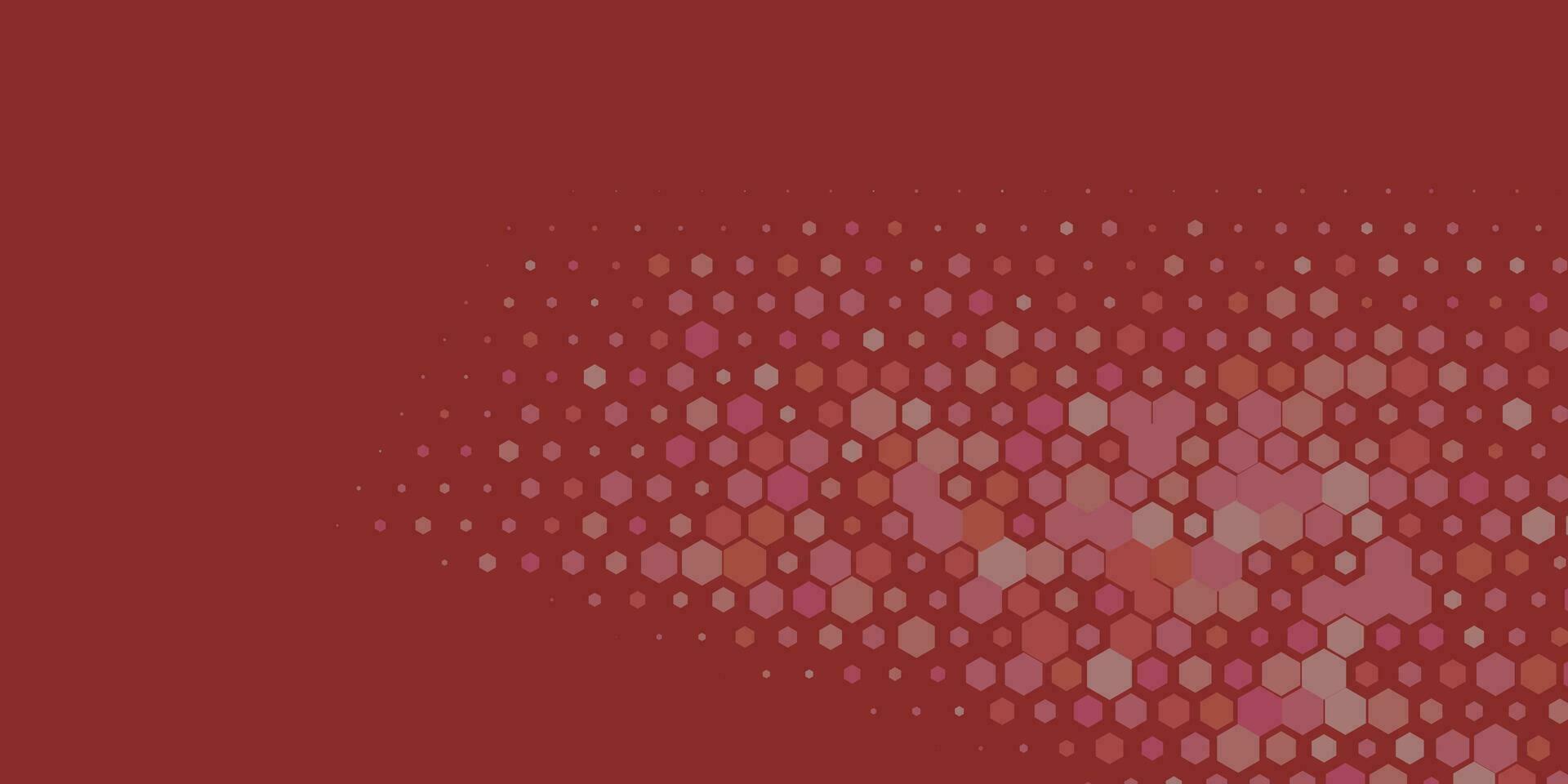 Geometric Multi size Hexagon with multi Color Background vector