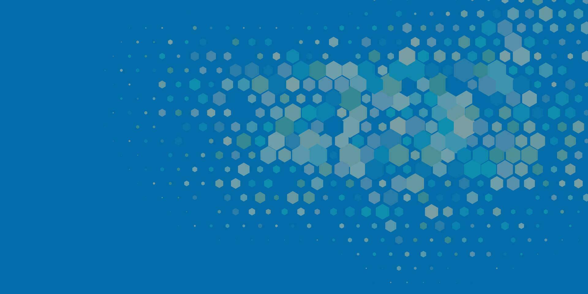 Geometric Multi size Hexagon with multi Color Background vector