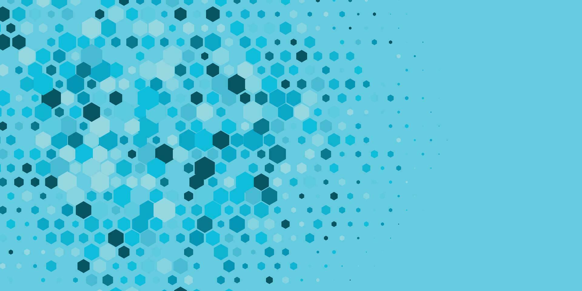 Geometric Multi size Hexagon with multi Color Background vector