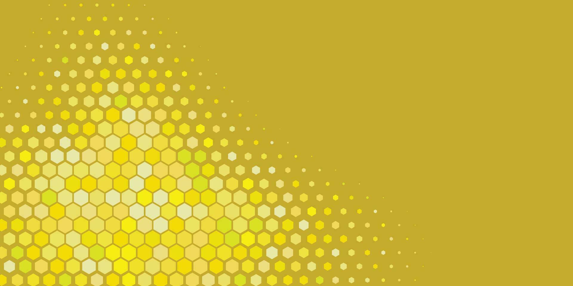 Geometric Multi size Hexagon with multi Color Background vector