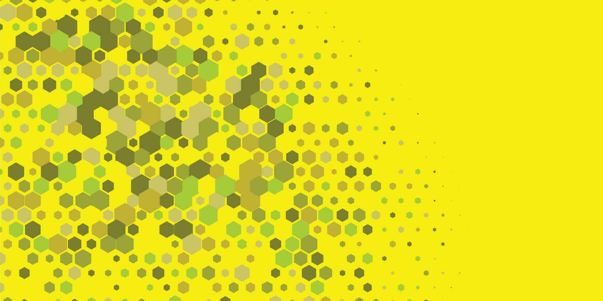 Geometric Multi size Hexagon with multi Color Background vector