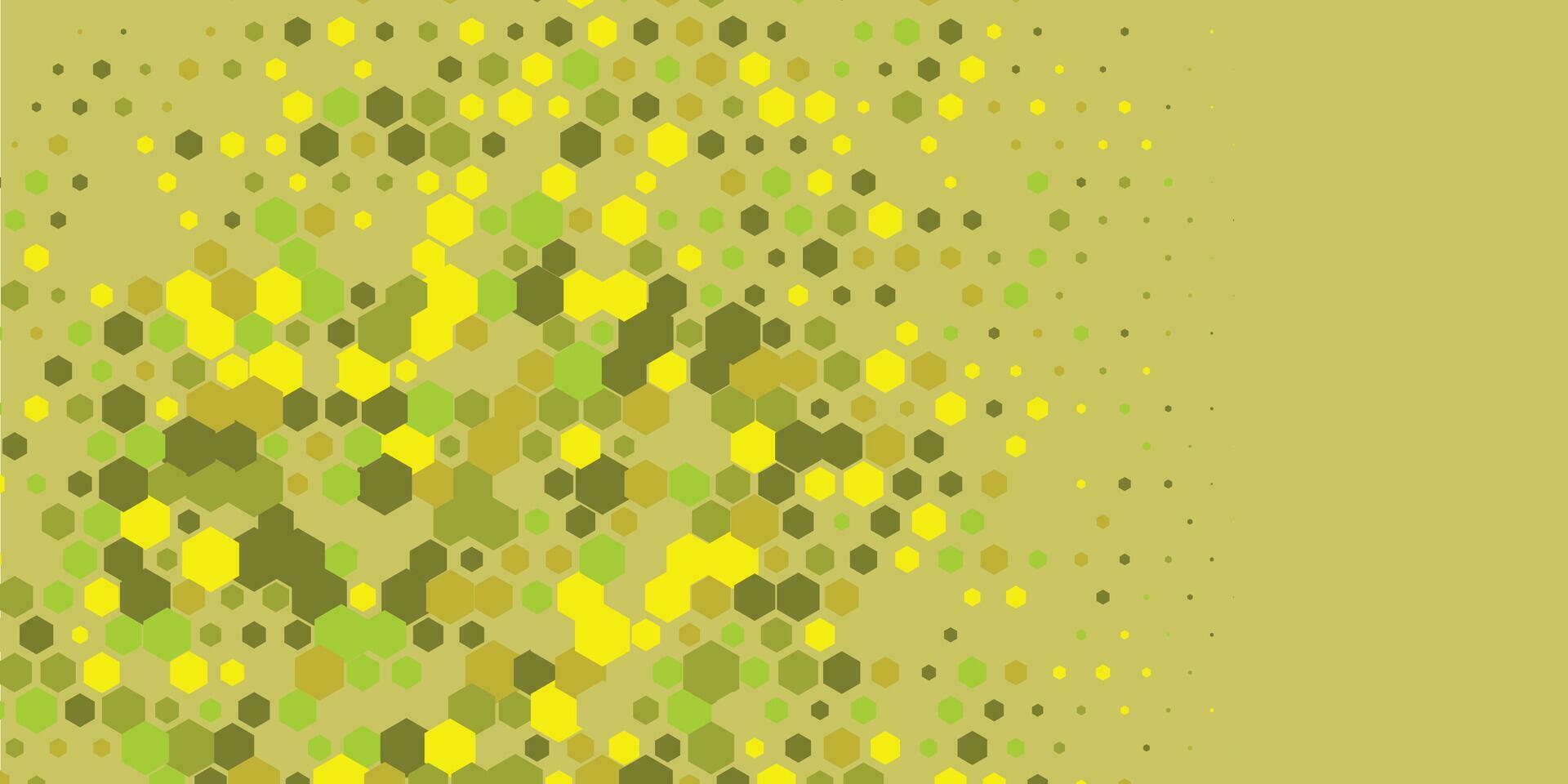 Geometric Multi size Hexagon with multi Color Background vector