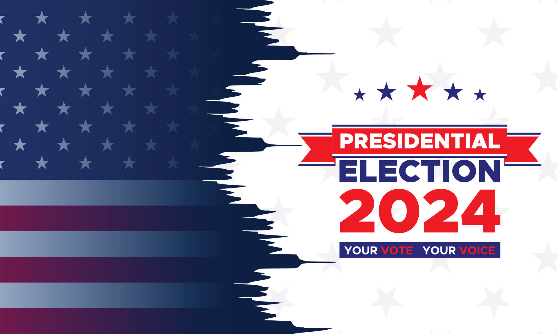 Vote 2024. Presidential election day in united states. Election 2024