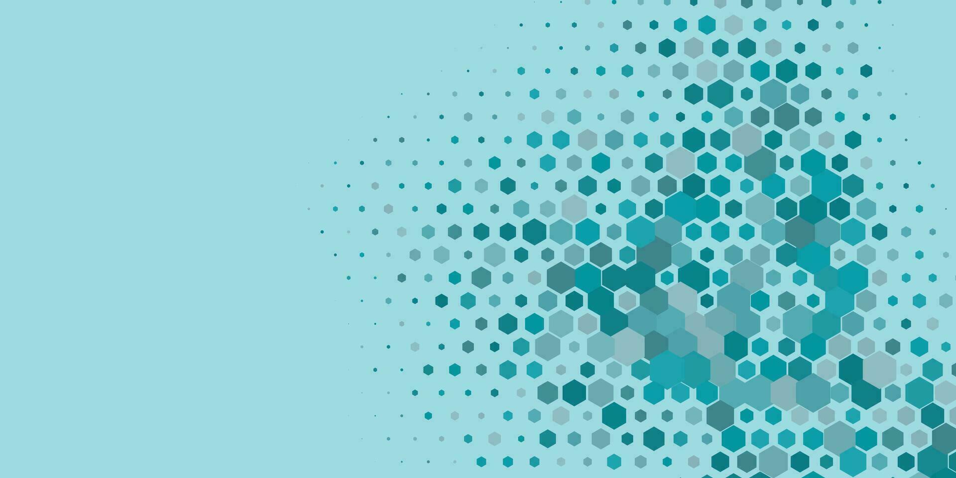 Geometric Multi size Hexagon with multi Color Background vector