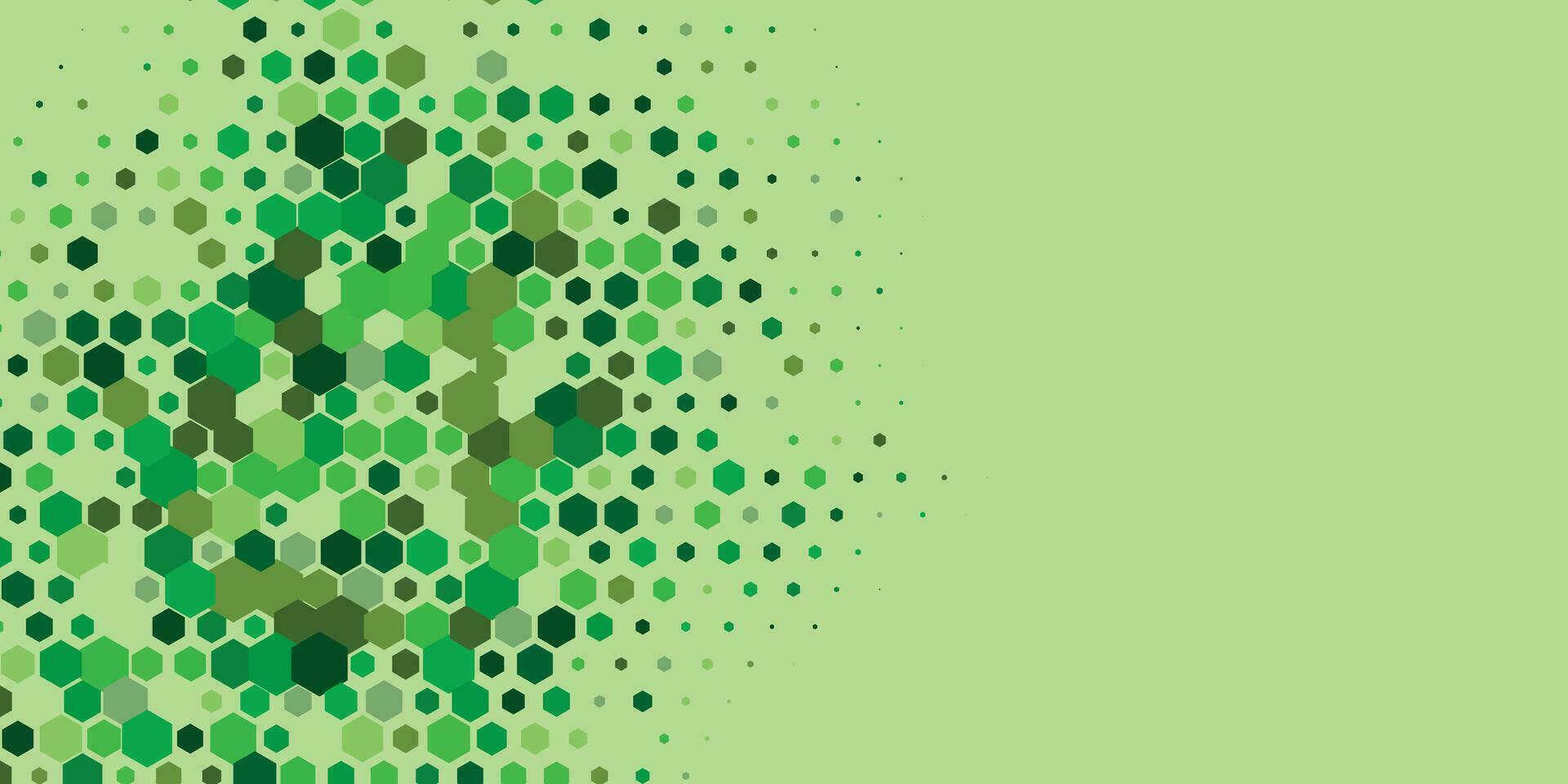 Geometric Multi size Hexagon with multi Color Background vector