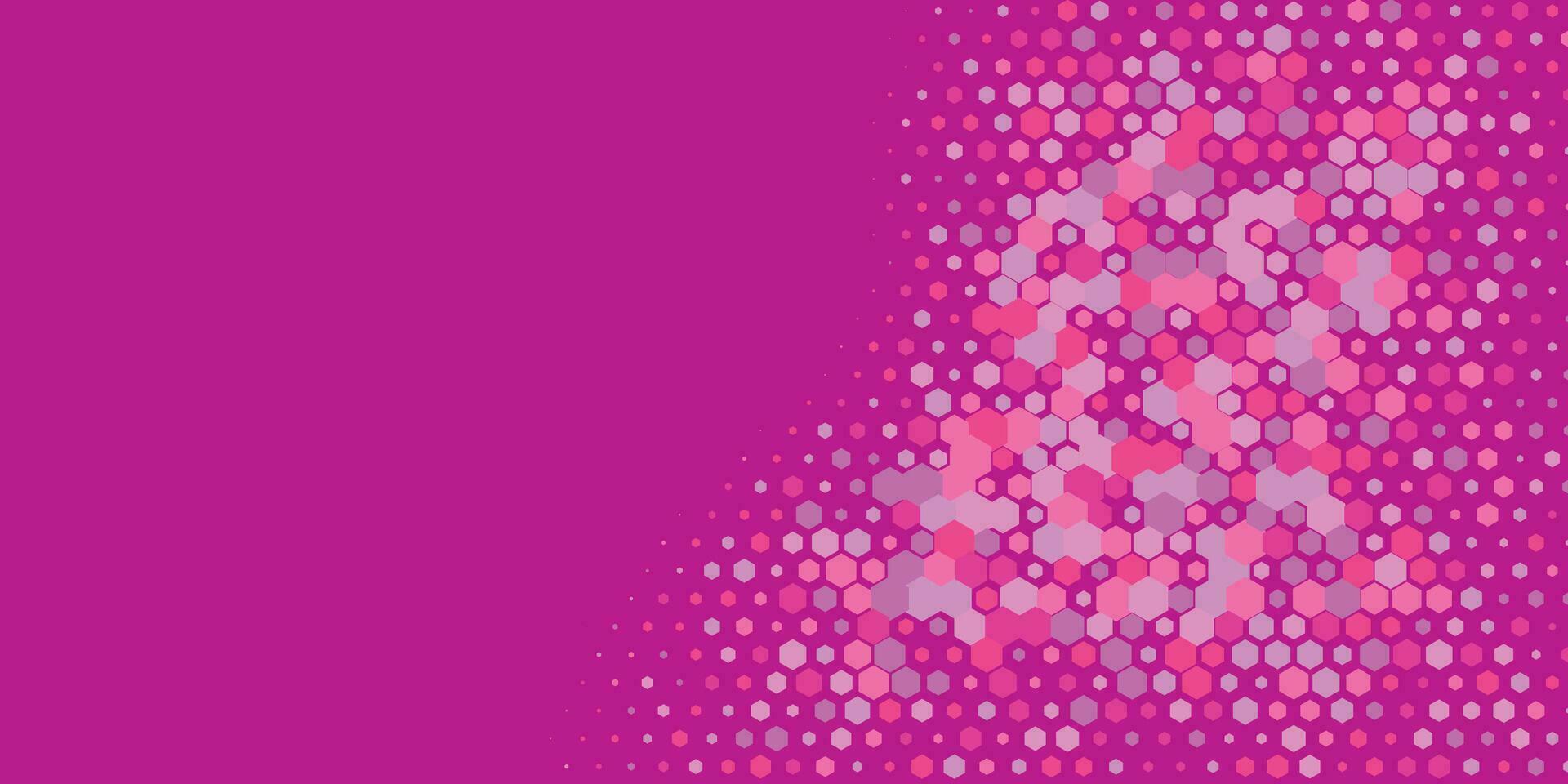 Geometric Multi size Hexagon with multi Color Background vector
