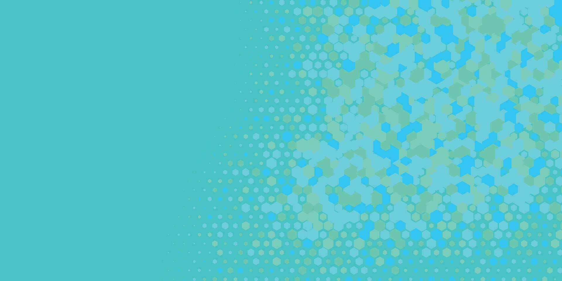 Geometric abstract Hexagon multi Color Background vector
