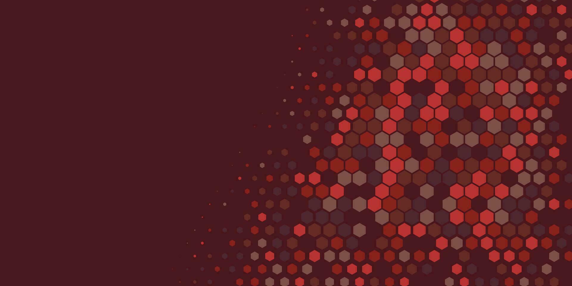 Geometric Multi size Hexagon with multi Color Background vector