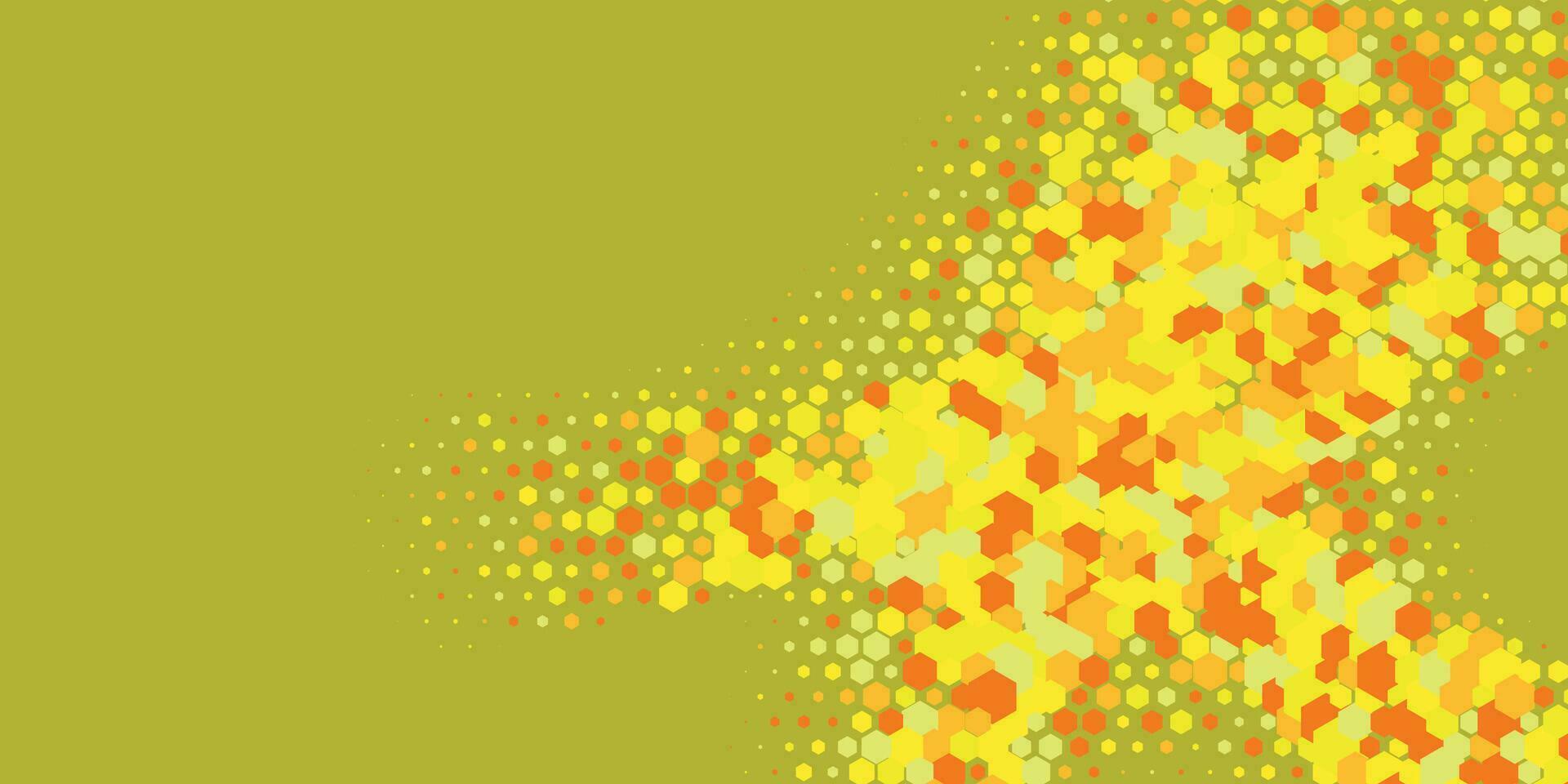 geométrico resumen hexágono multi color antecedentes vector