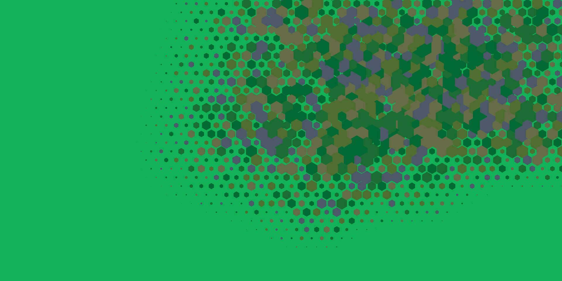 Geometric abstract Hexagon multi Color Background vector