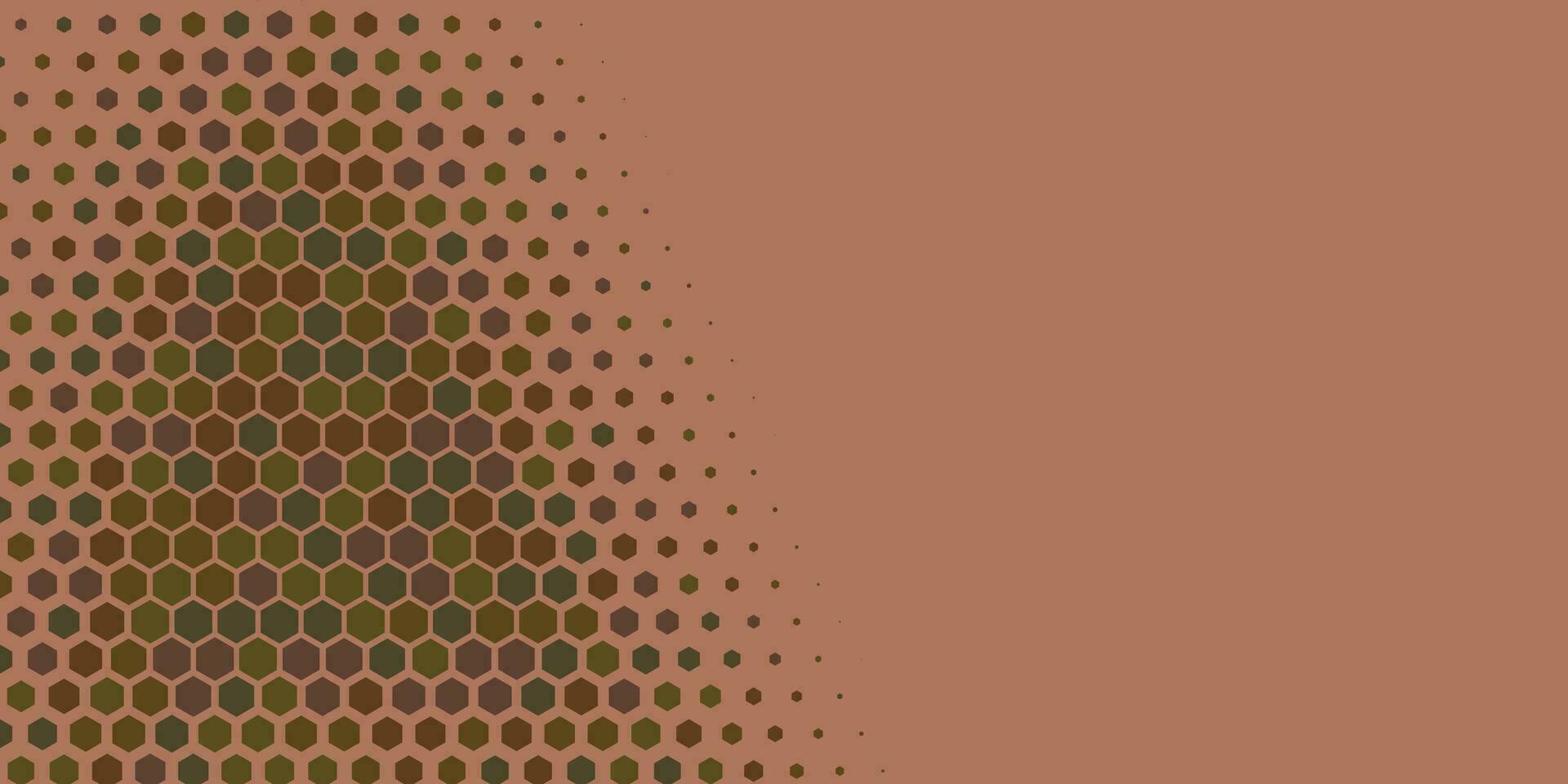 Geometric abstract Hexagon multi Color Background vector
