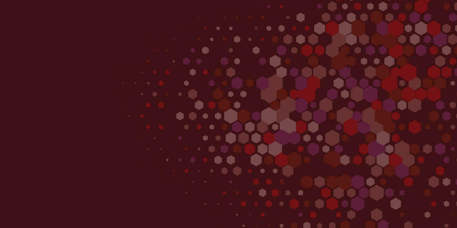 Geometric Multi size Hexagon with multi Color Background vector