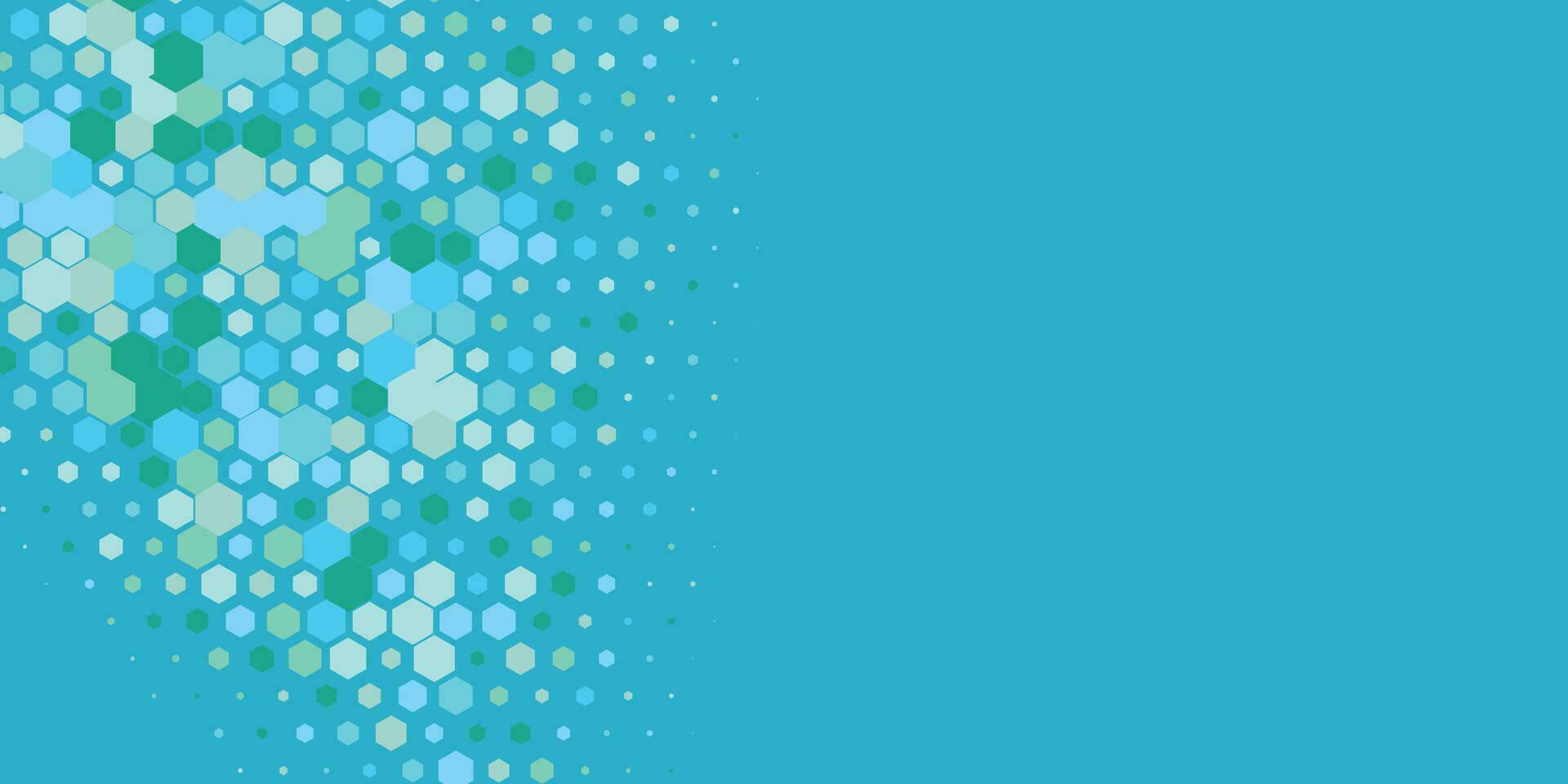 Geometric Multi size Hexagon with multi Color Background vector