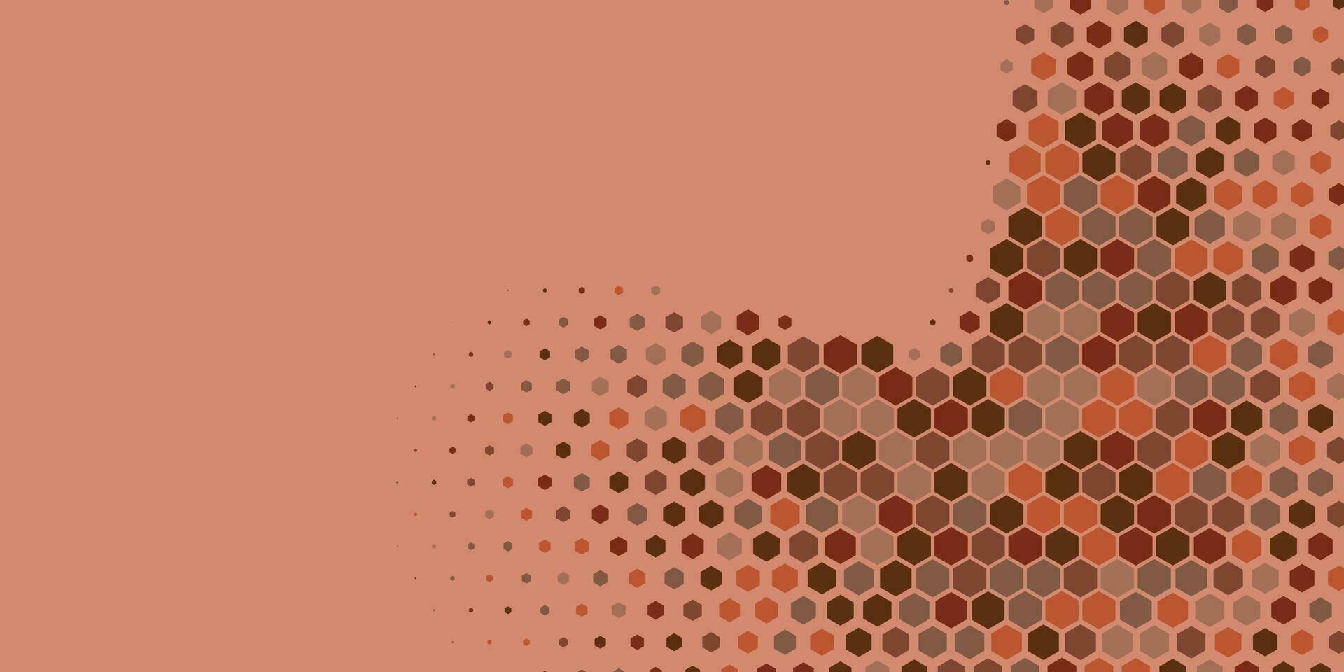 geométrico multi Talla hexágono con multi color antecedentes vector