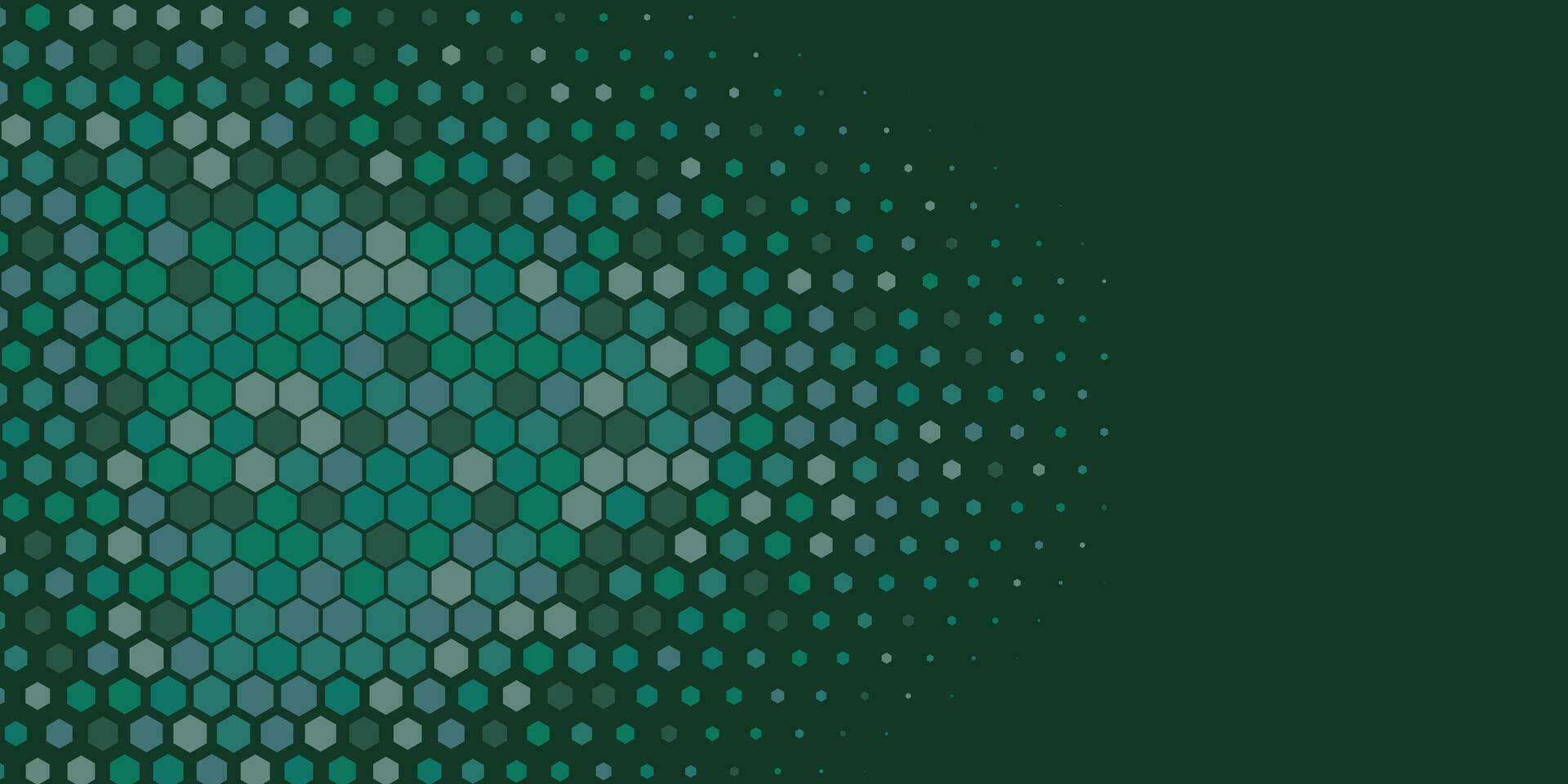 Geometric Multi size Hexagon with multi Color Background vector