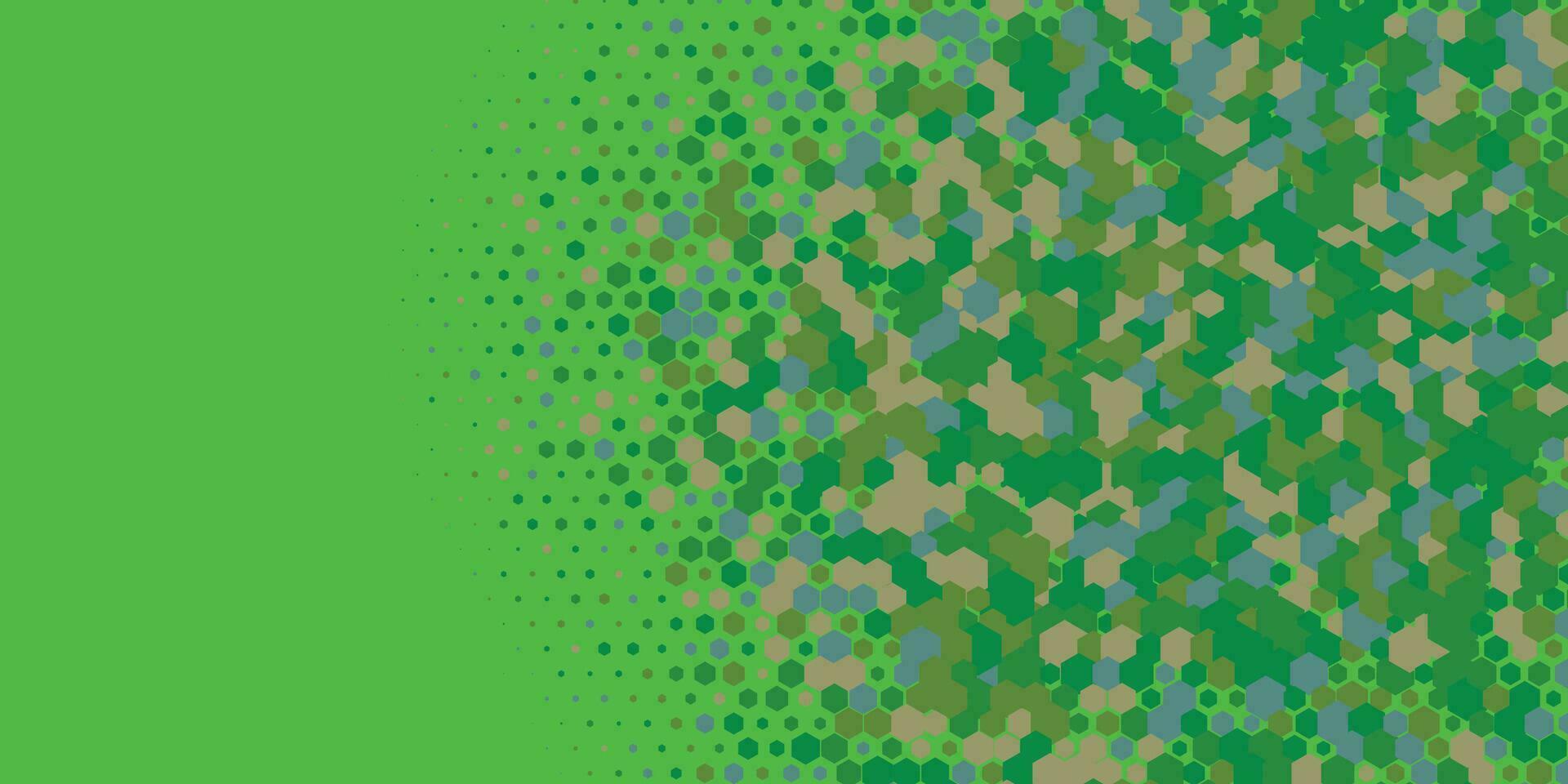 Geometric abstract Hexagon multi Color Background vector