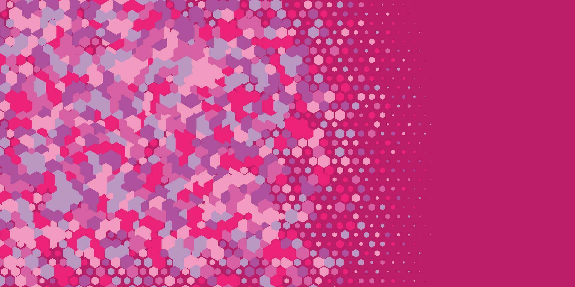 Geometric abstract Hexagon multi Color Background vector