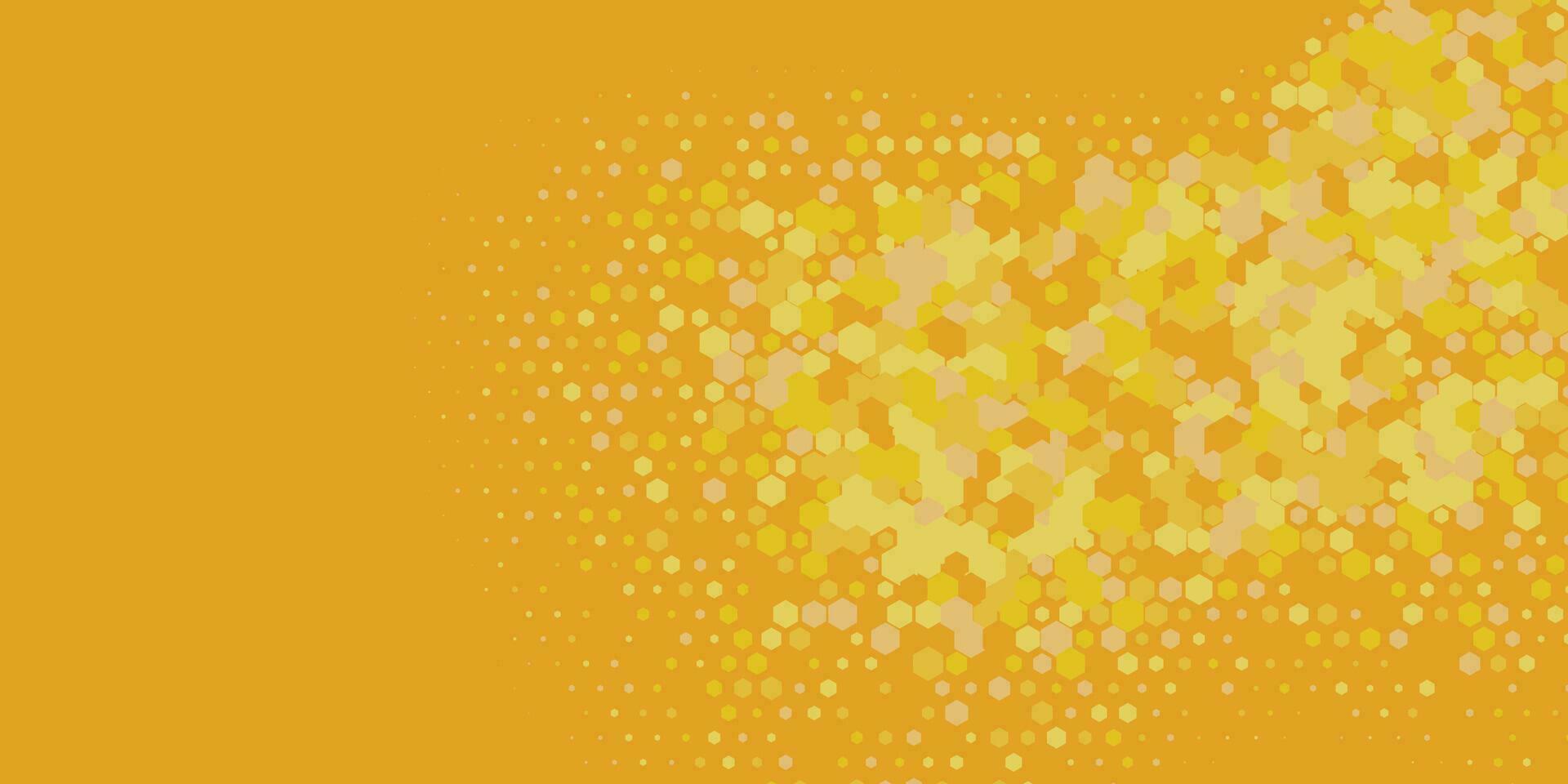 Geometric abstract Hexagon multi Color Background vector