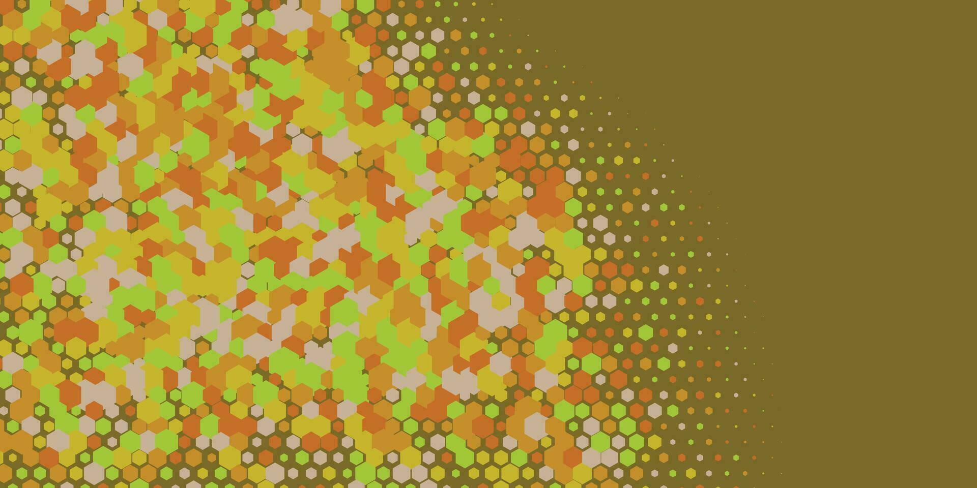 geométrico resumen hexágono multi color antecedentes vector