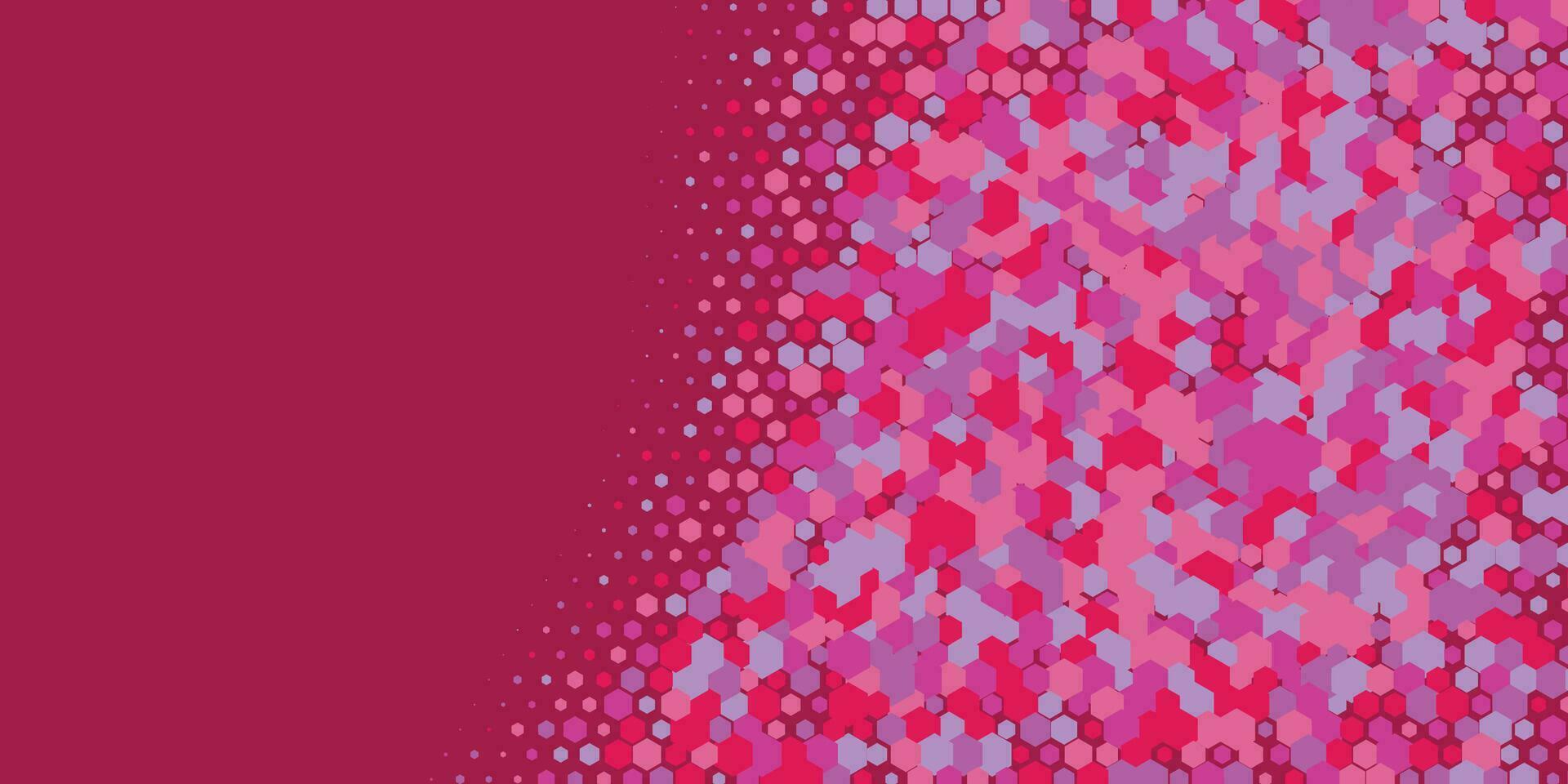 Geometric abstract Hexagon multi Color Background vector