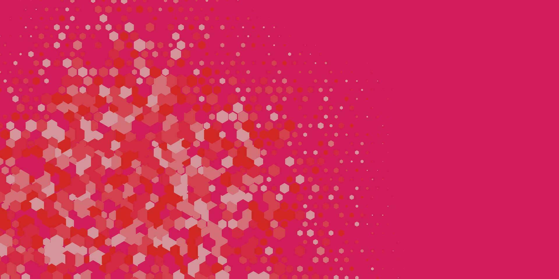 Geometric abstract Hexagon multi Color Background vector