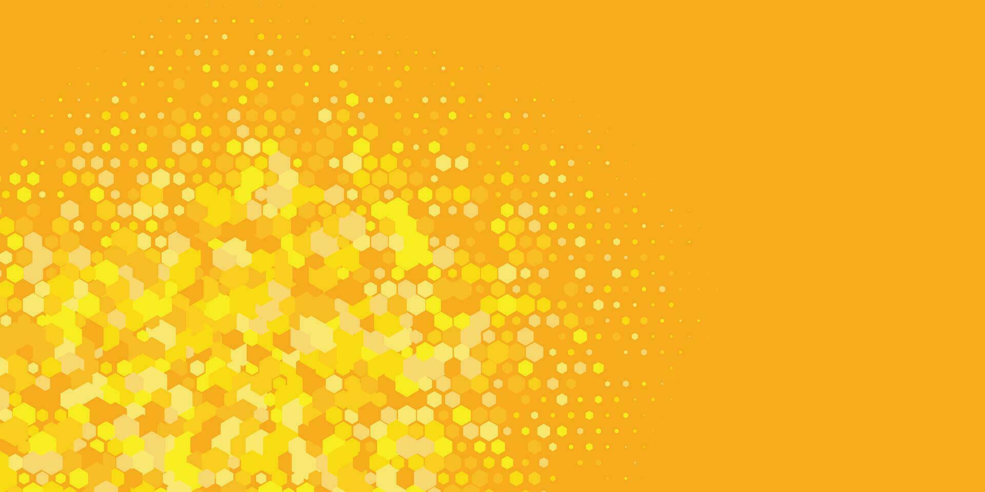 Geometric abstract Hexagon multi Color Background vector