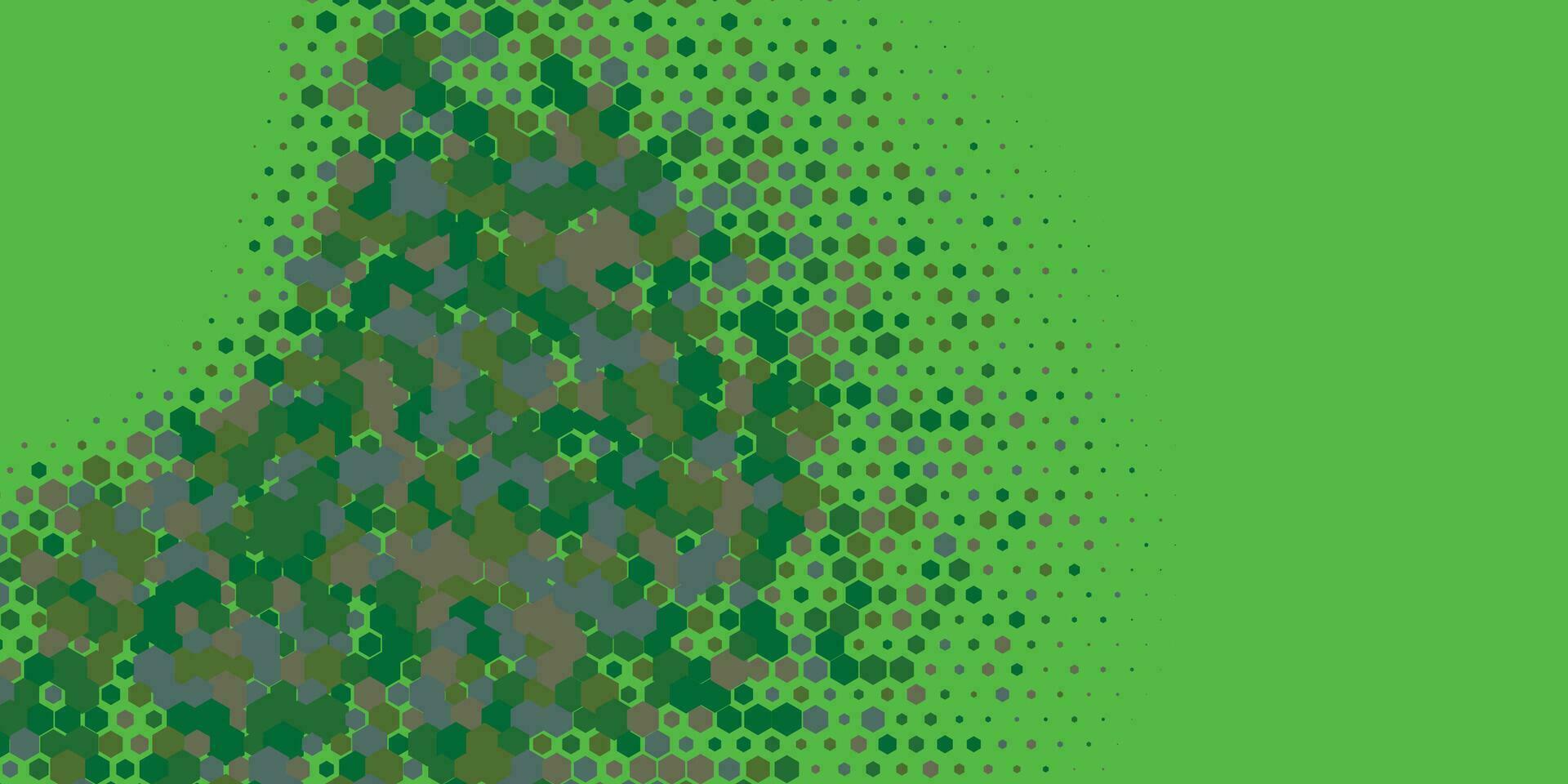 Geometric abstract Hexagon multi Color Background vector