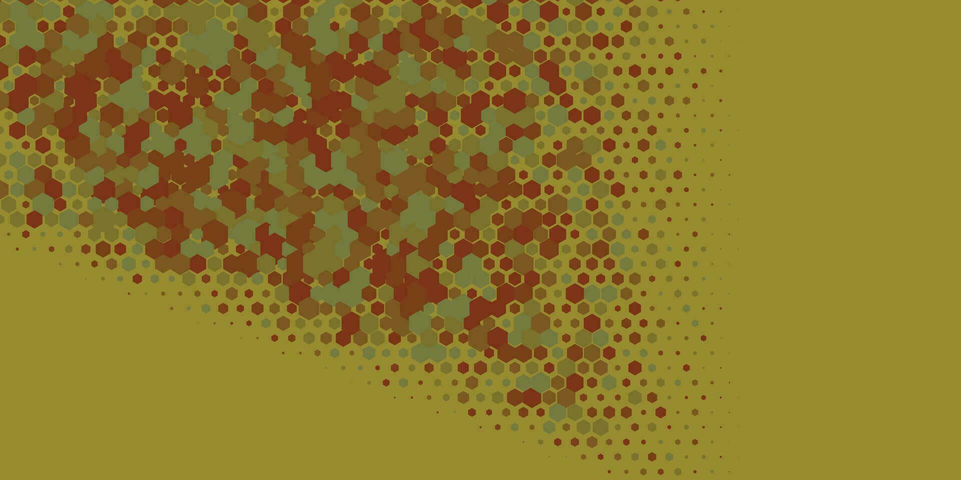 Geometric abstract Hexagon multi Color Background vector