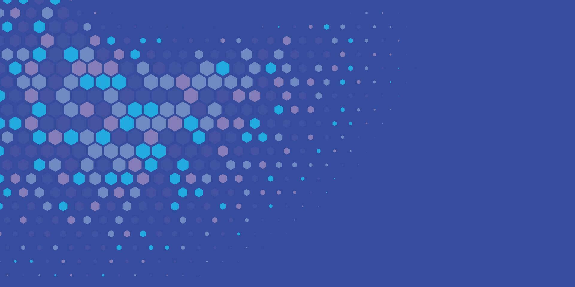 Geometric abstract Hexagon multi Color Background vector